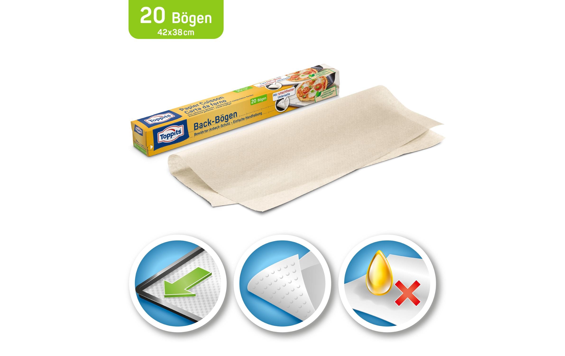 Toppits Backpapier 20 Stück