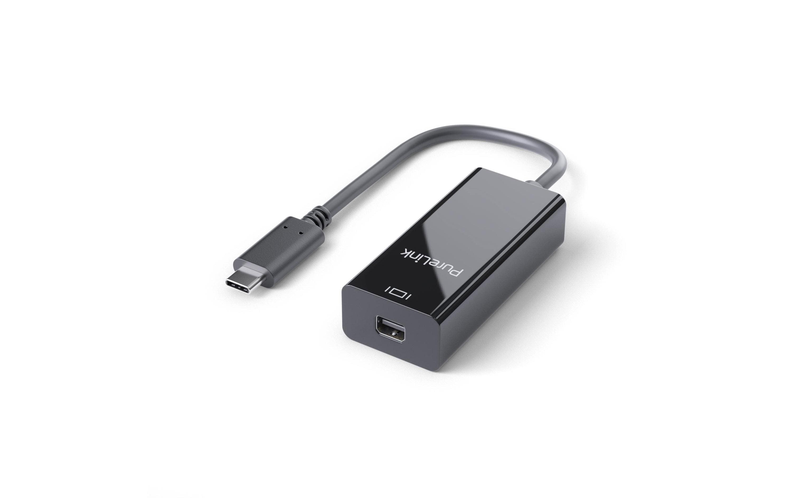 PureLink Adapter IS211 USB Type-C - Mini-DisplayPort, Schwarz