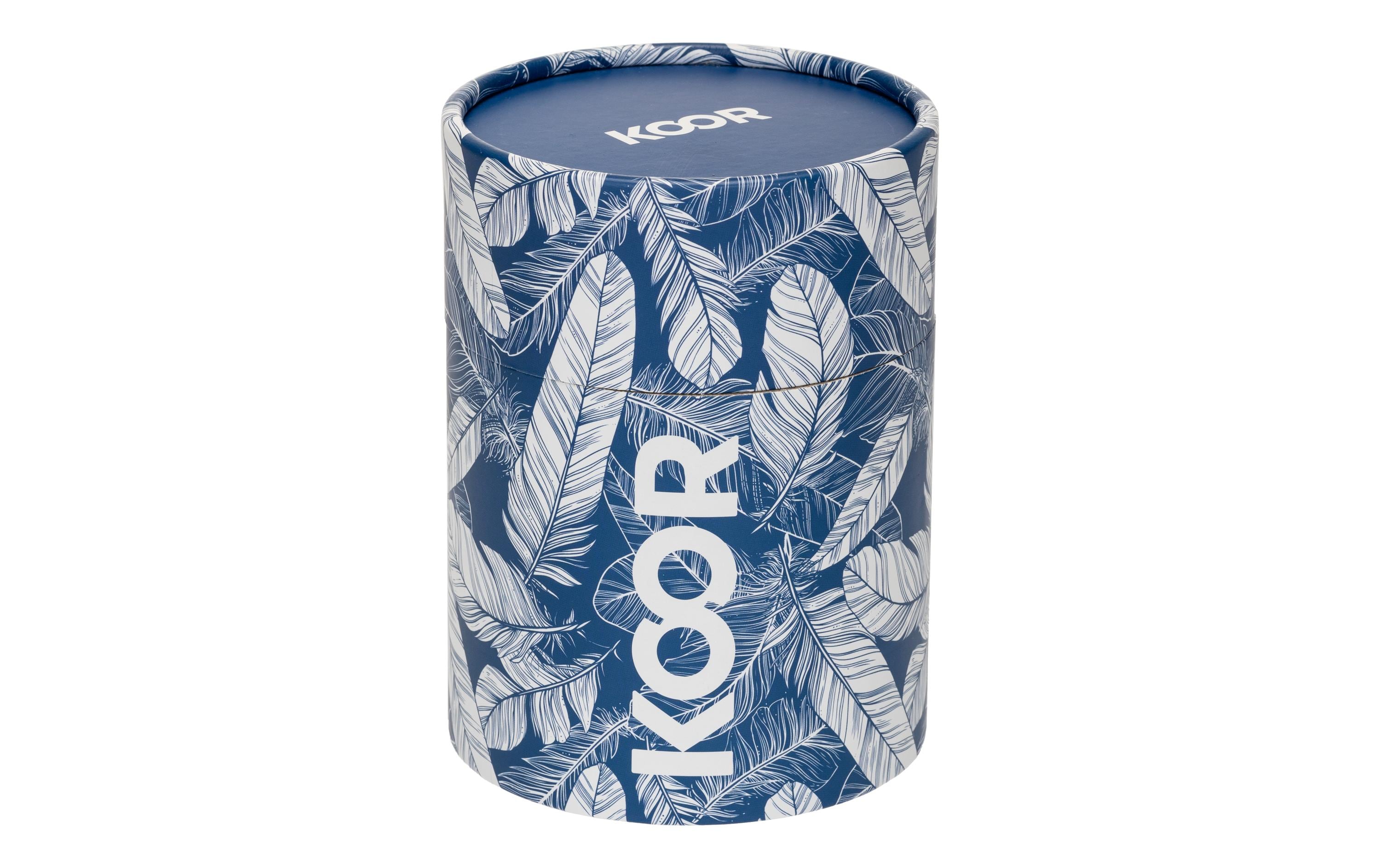 KOOR Thermo-Foodbehälter Blue Feather 0.4 l