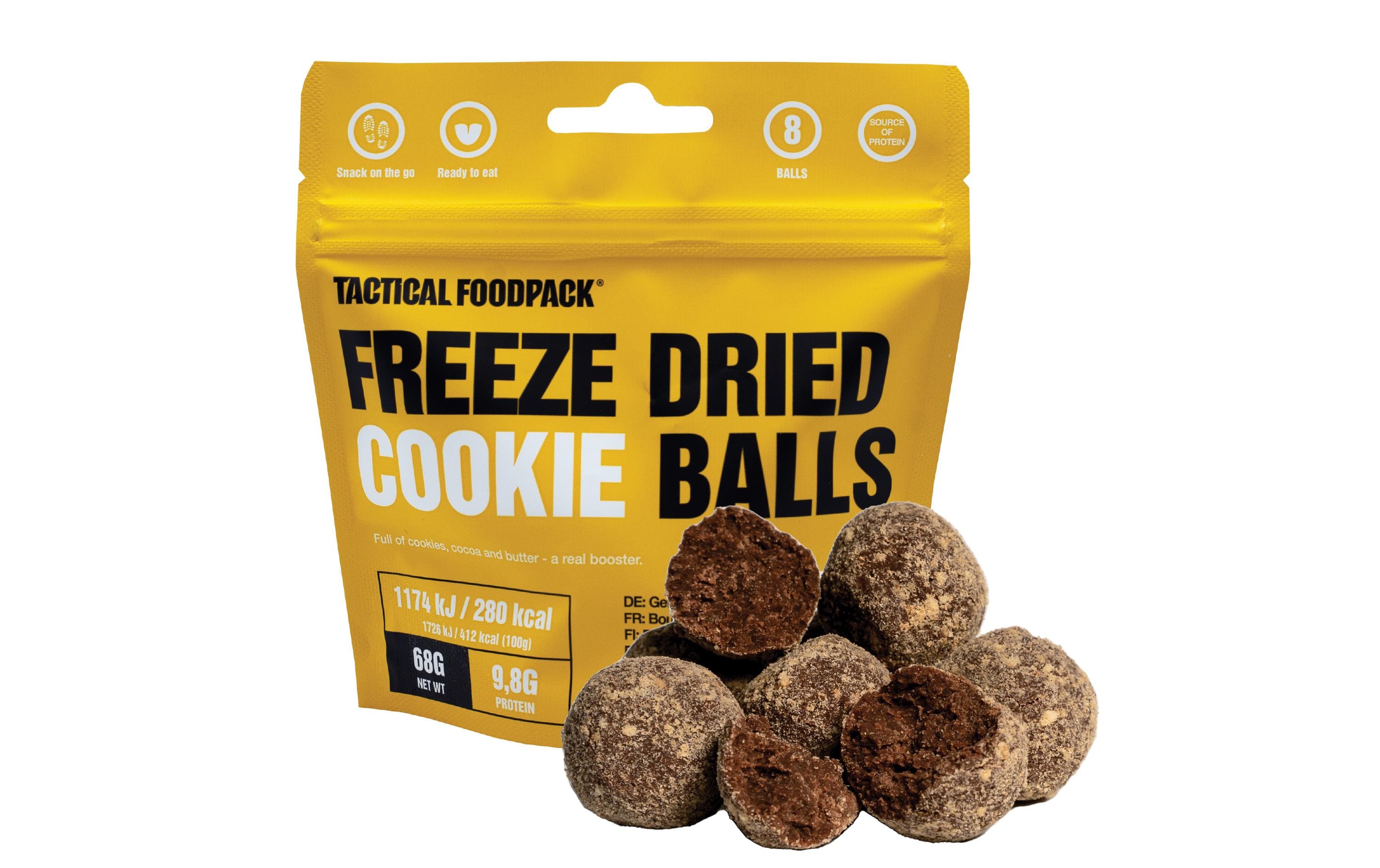 Tactical Foodpack Dessert Freeze Dried Cookie Balls