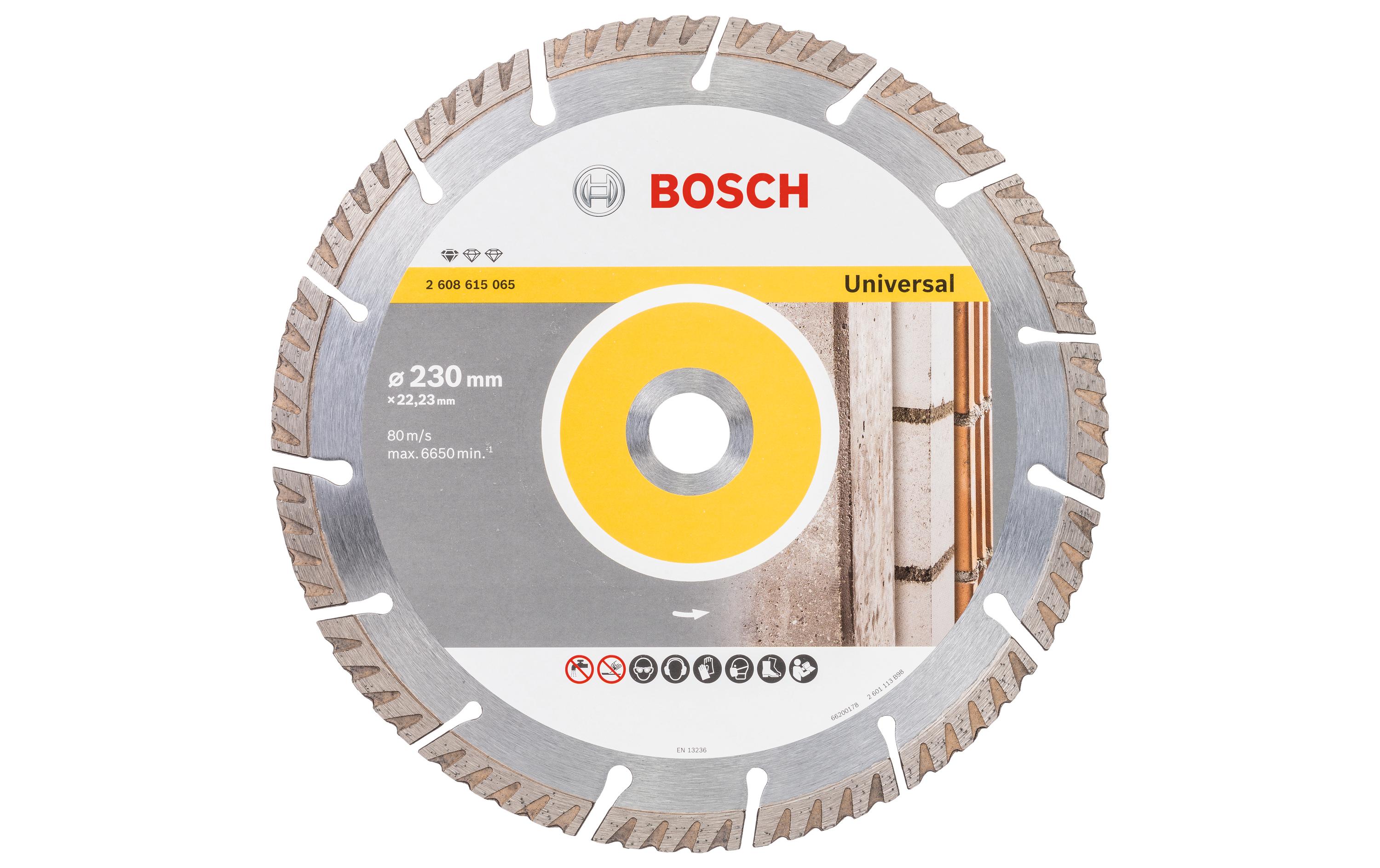 Bosch Professional Diamanttrennscheibe Standard for Universal, 230 mm