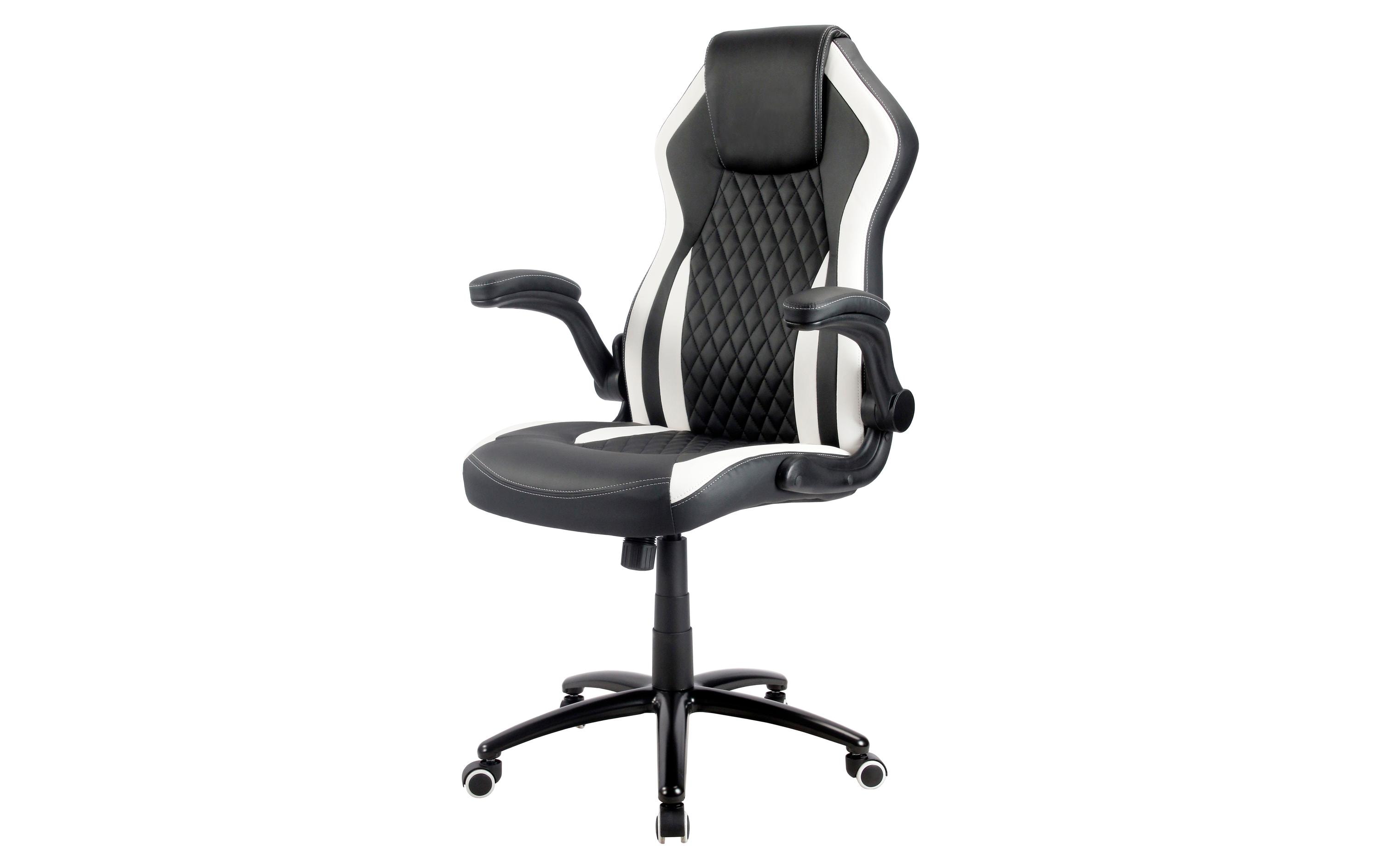 Racing Chairs Gaming-Stuhl CL-RC-BW-2 Schwarz/Weiss