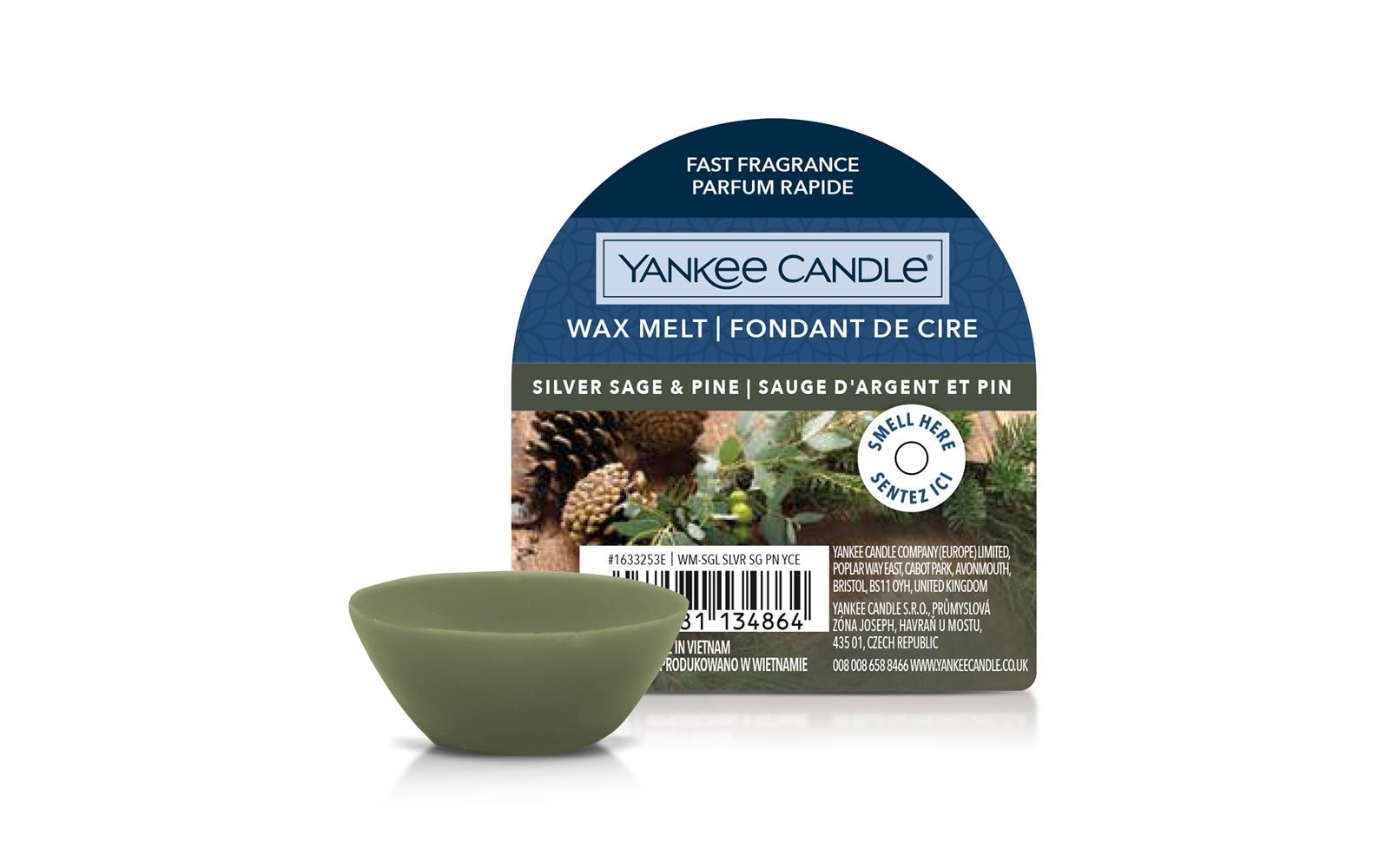 Yankee Candle Signature Duftwachsplättchen Silver Sage & Pine