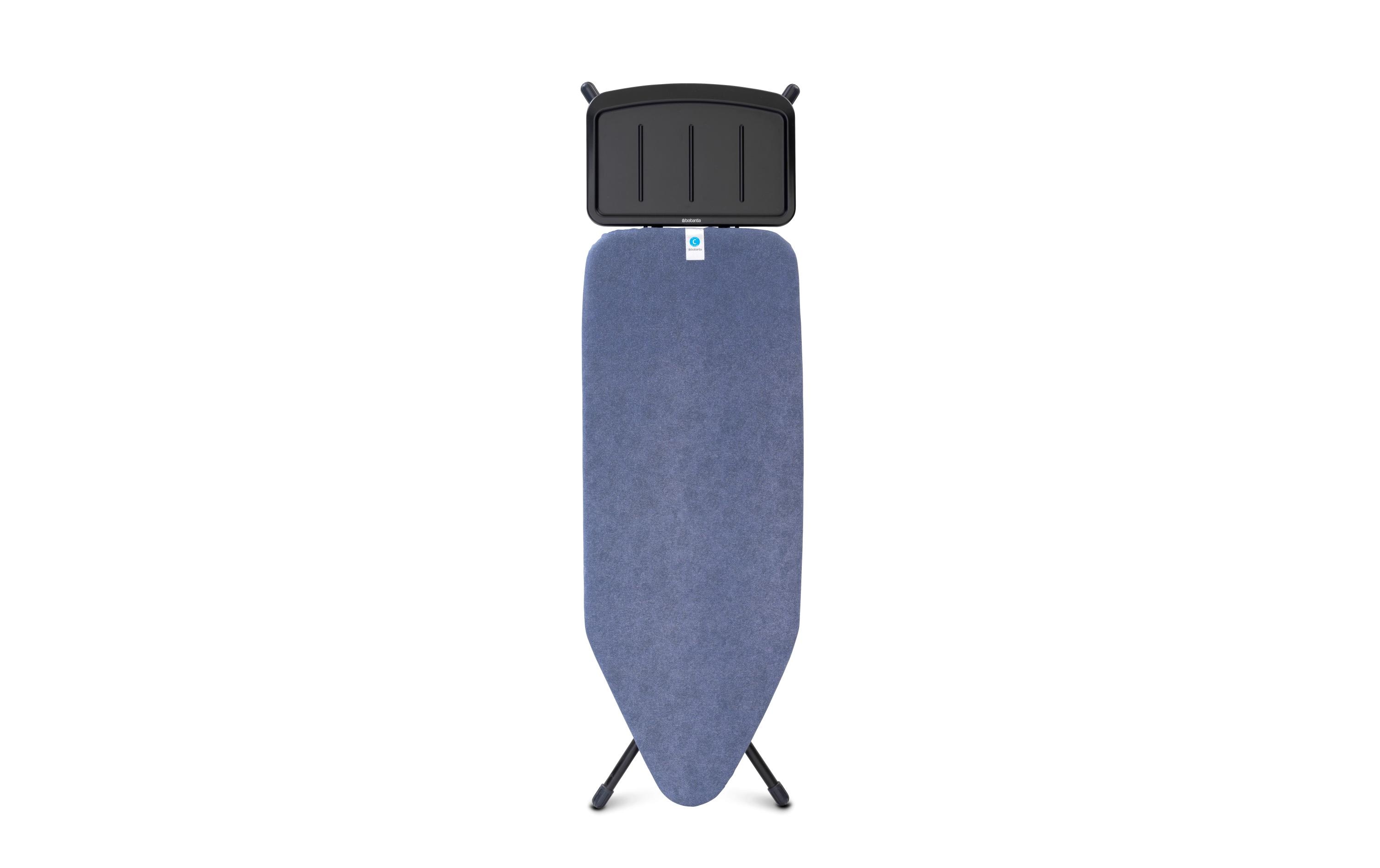 Brabantia Bügeltisch mit Dampfstationsablage Denim Blue