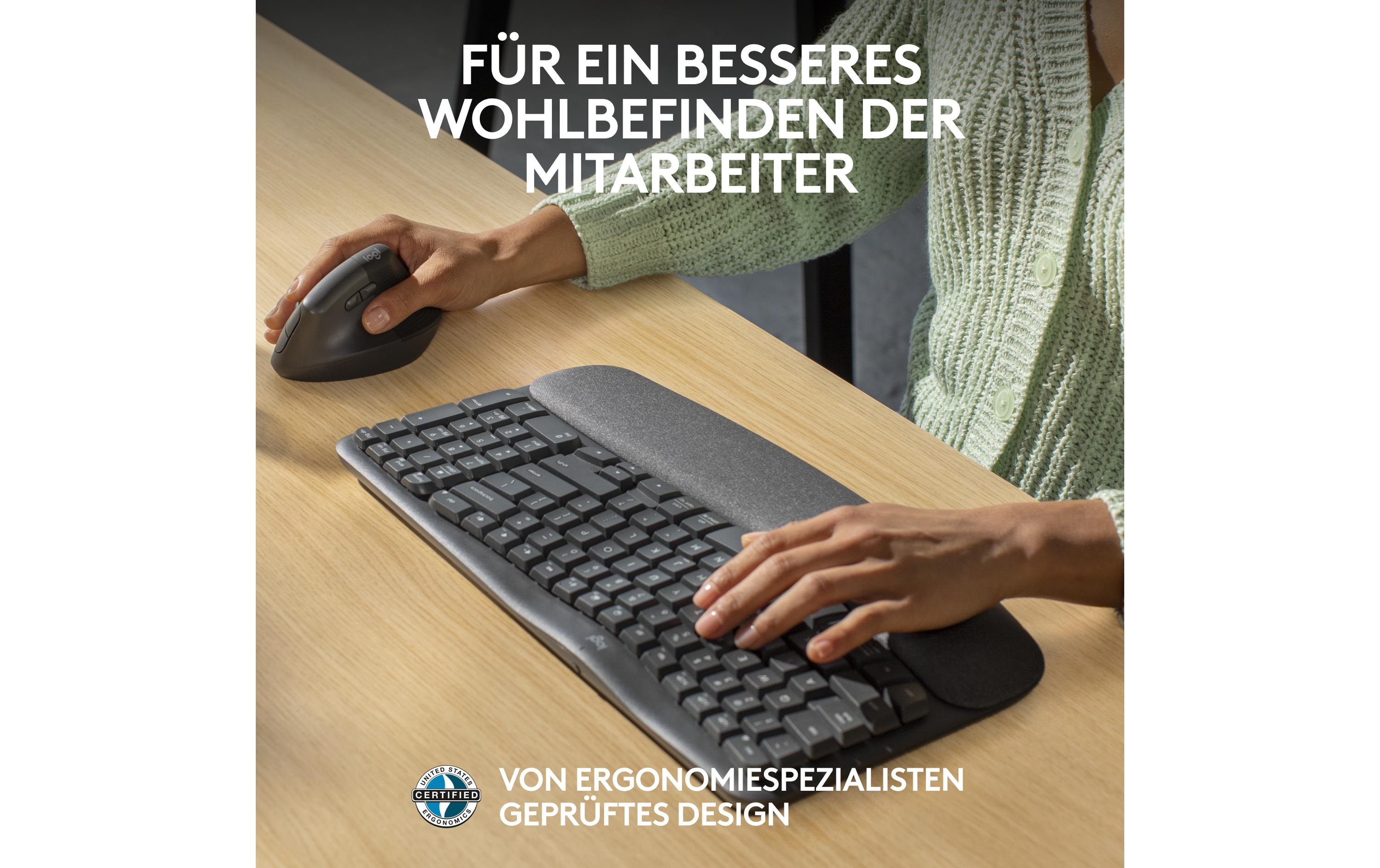 Logitech Tastatur Wave Keys for Business