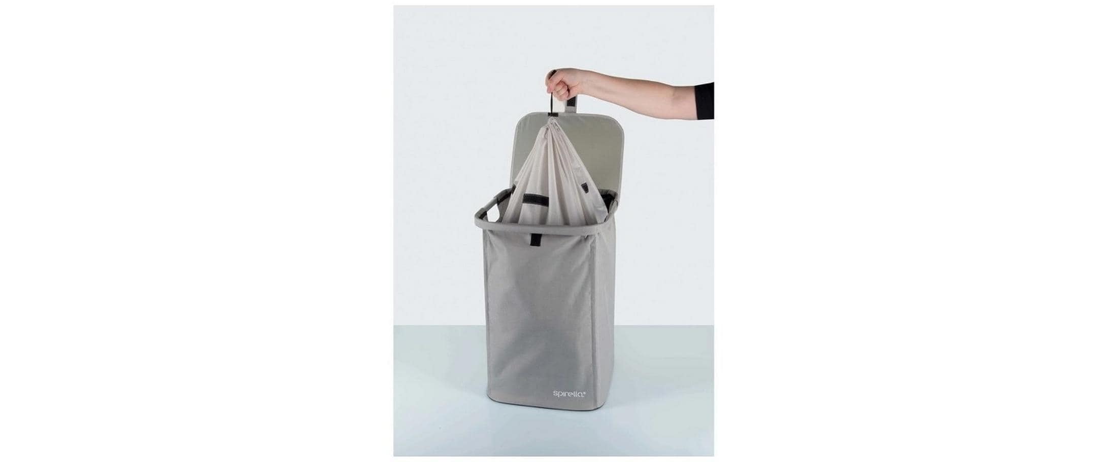 spirella Wäschekorb Classic 50 l, Grau