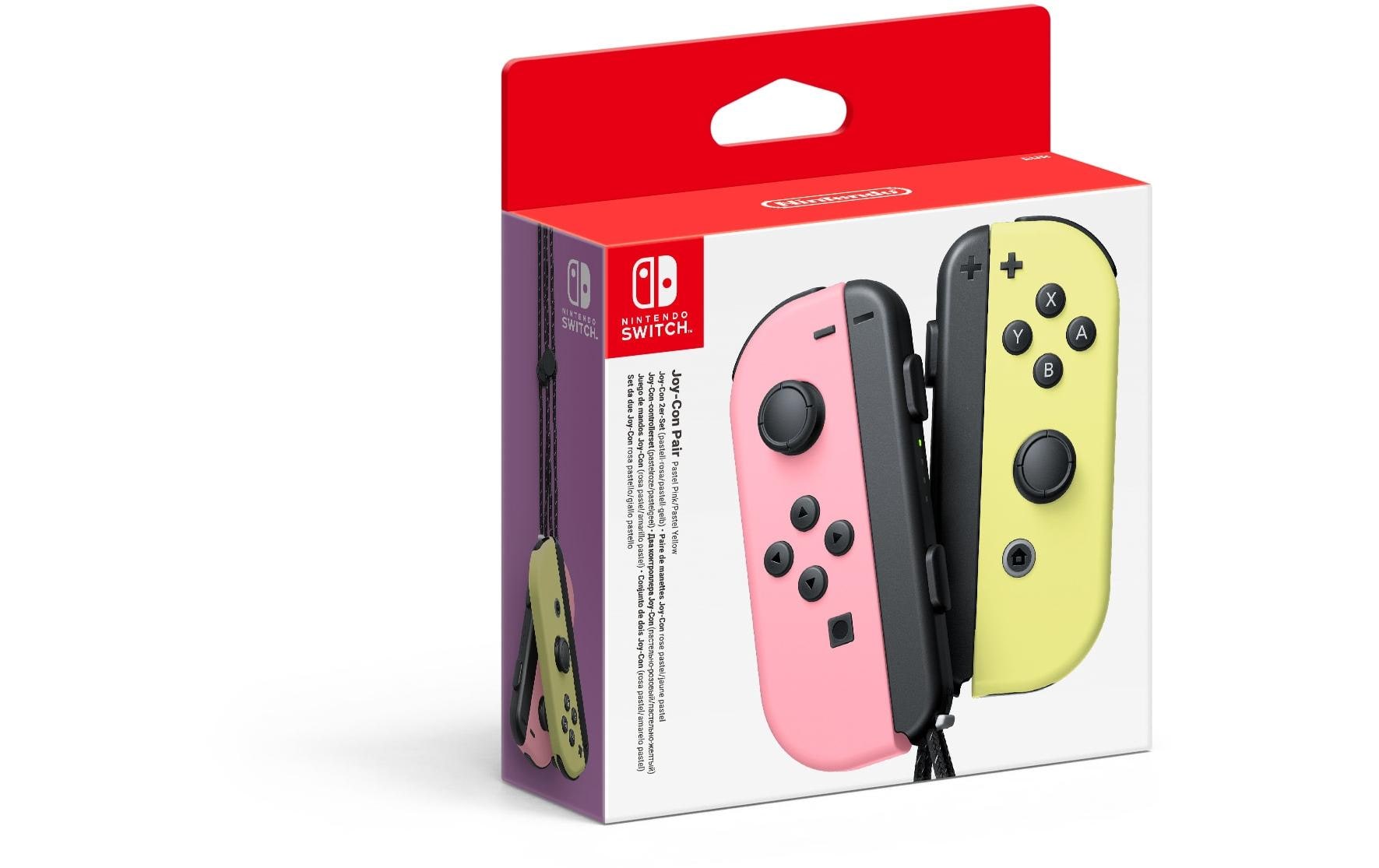 Nintendo Switch Controller Joy-Con Set Pastell-Rosa/Gelb