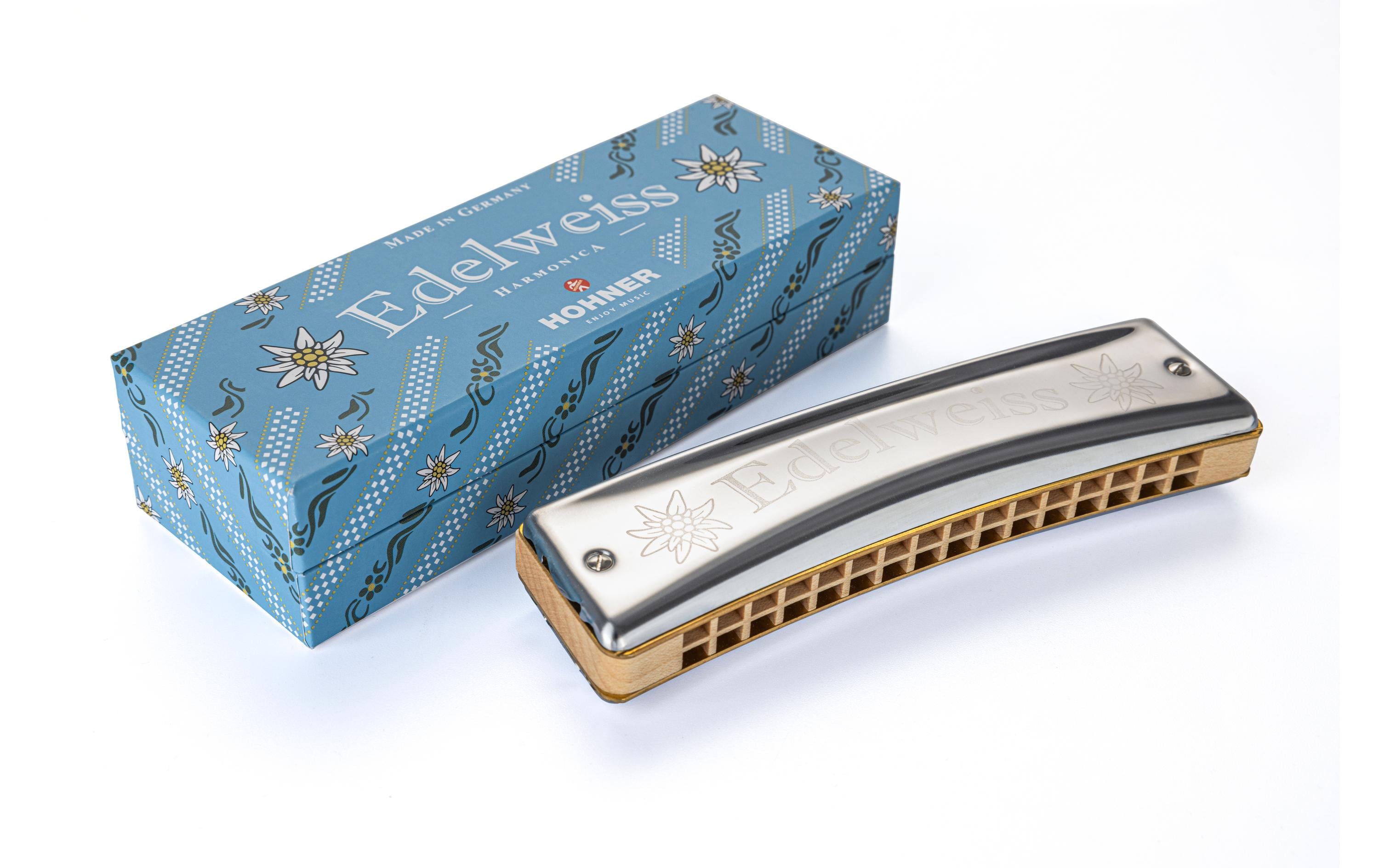 Hohner Mundharmonika Hohner Edelweiss 32 – C-Dur