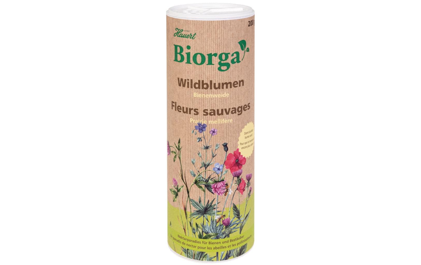 Hauert Saatgut Biorga Wildblumen Bienenweide 0.2 kg, CH-Ökotypen