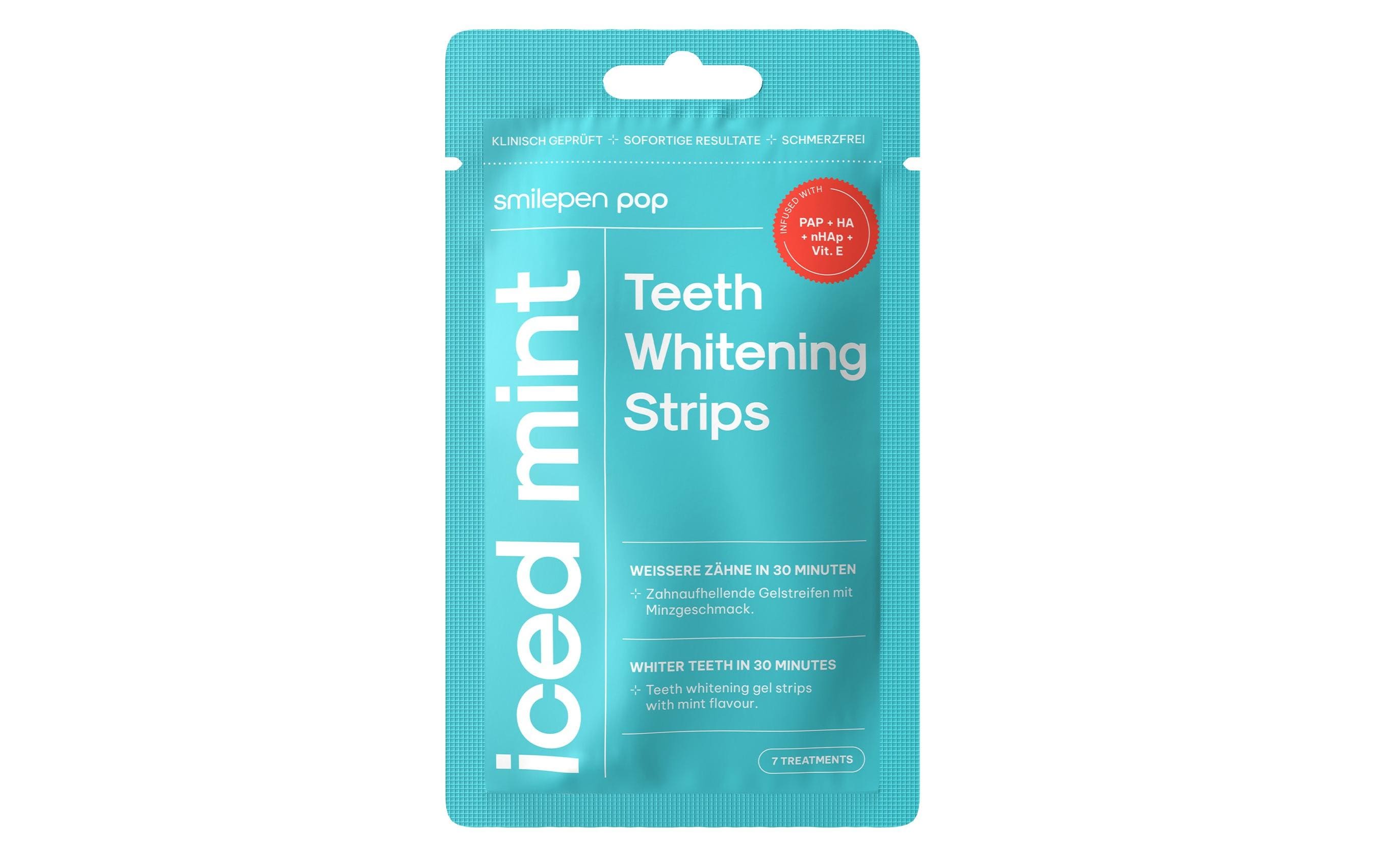 Smilepen Bleaching Pop Iced Mint Teeth Whitening Strips