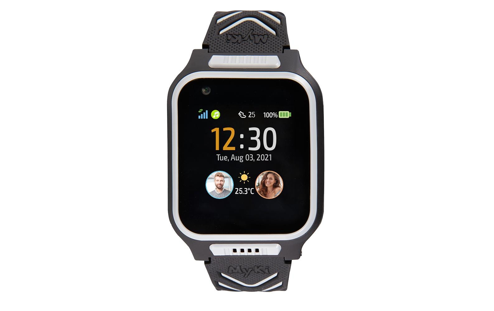 MyKi Smartwatch GPS Kinder Uhr MyKi 4 Schwarz/Grau mit SIM-Karte