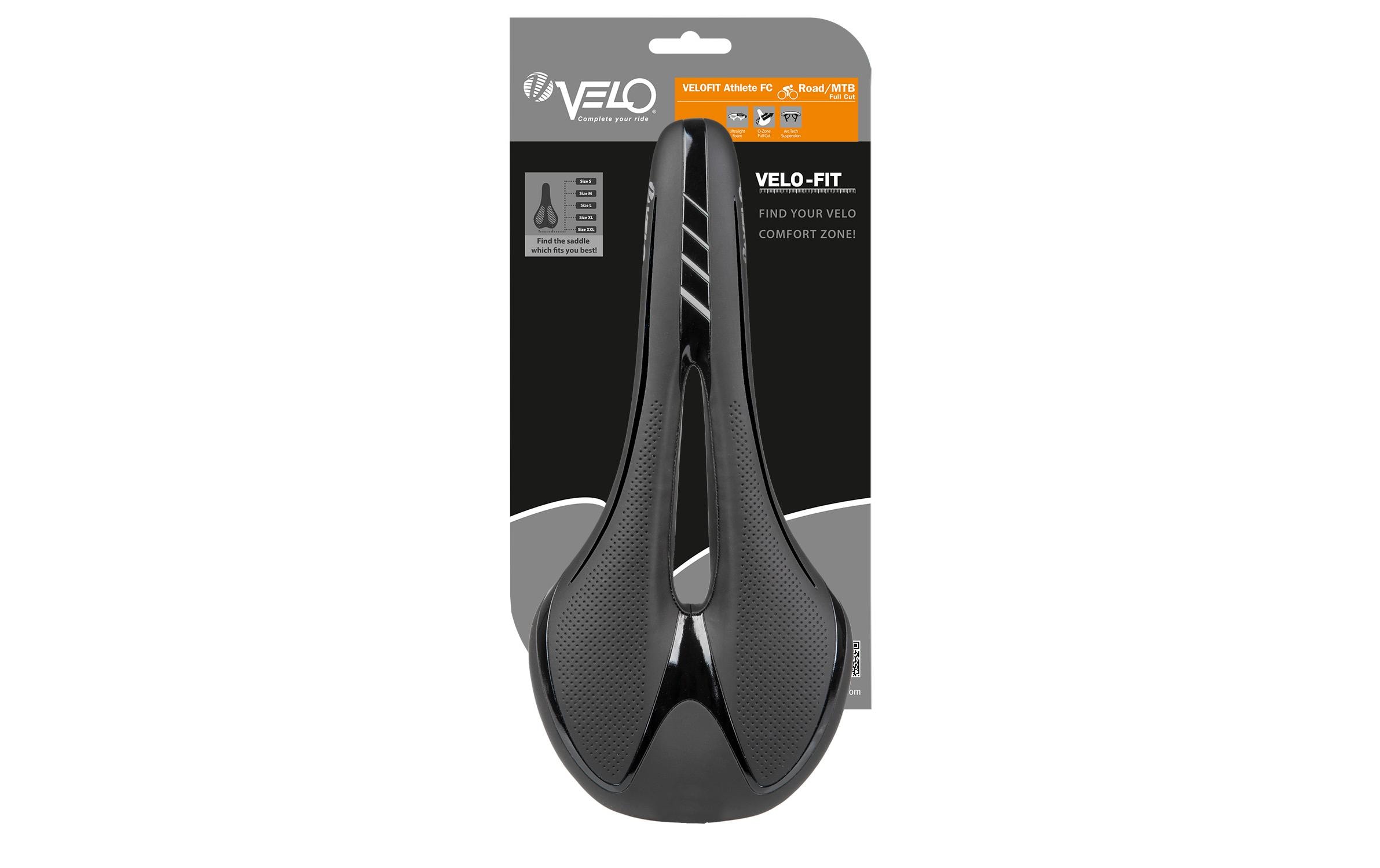 Velo Fahrradsattel Velo-Fit Athlete FC S