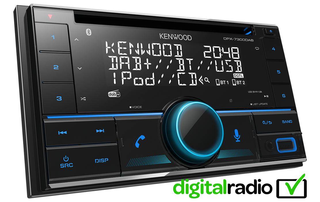 Kenwood Autoradio DPX-7300DAB 2 DIN