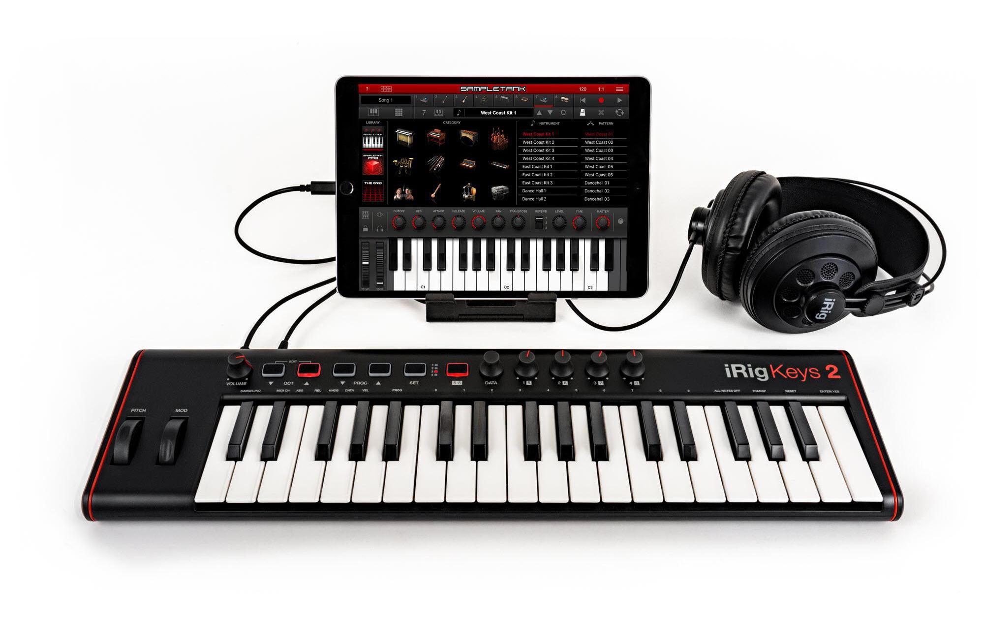 IK Multimedia Keyboard Controller iRig Keys 2