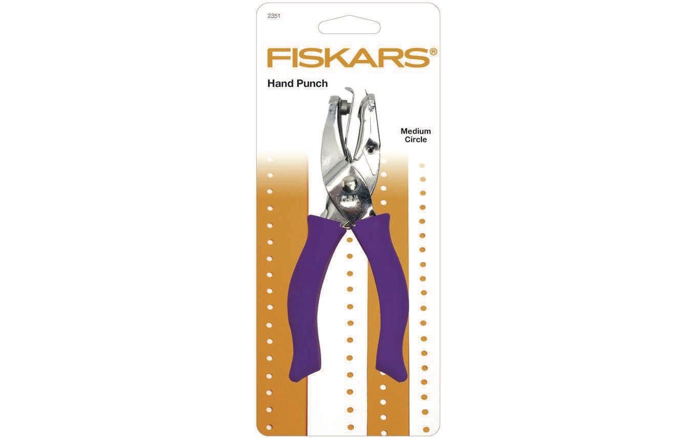 Fiskars Motivstanzer mittlerer Kreis Kreis, 0.33 cm