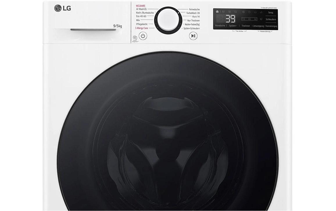 LG Waschtrockner V5WD95SLIM 9 kg / 5 kg