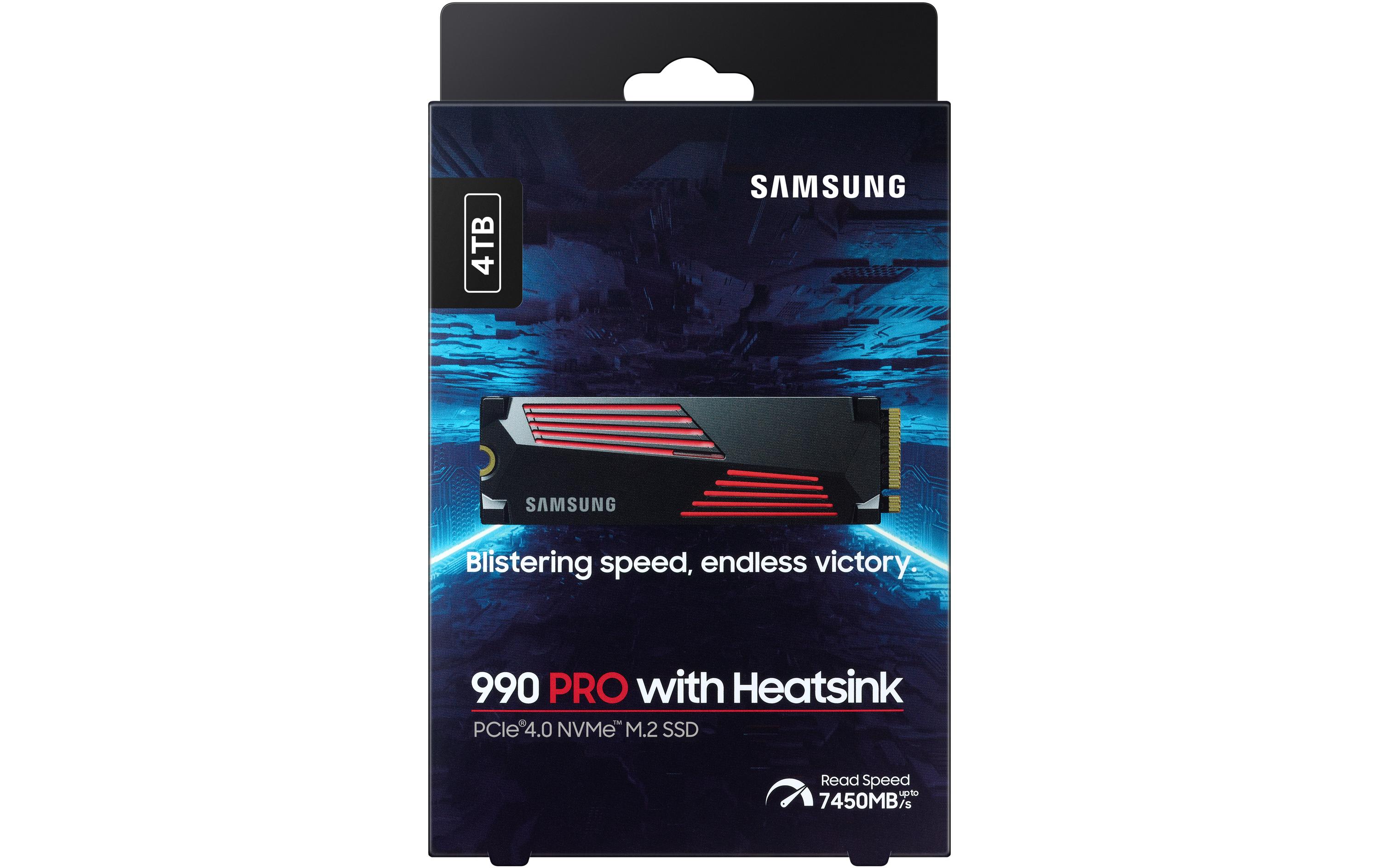 Samsung SSD 990 PRO Heatsink M.2 2280 NVMe 4000 GB