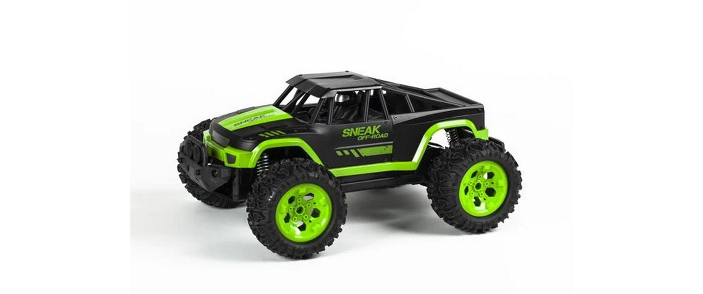 TEC-TOY Monster Truck Sneak Off-Road Grün, 1:12