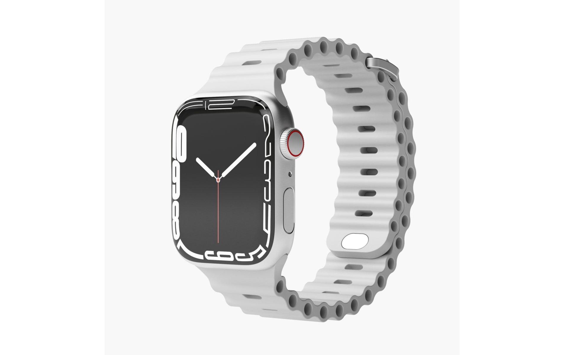 Vonmählen Wave Band Apple Watch 42/44/45/49 mm Light Gray