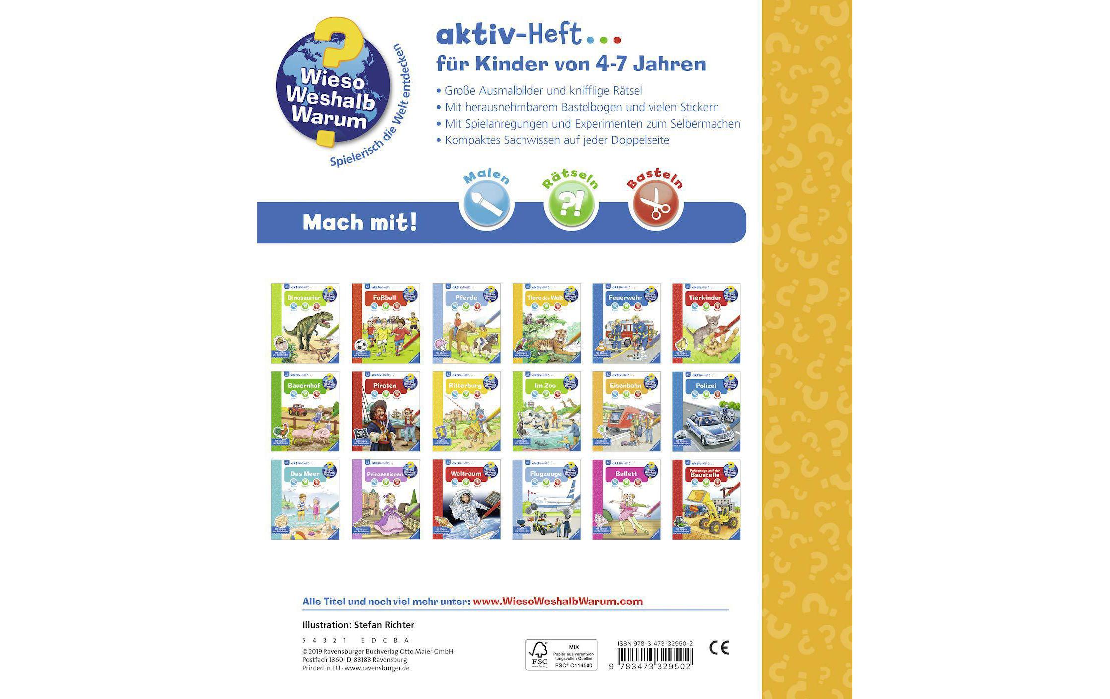 Ravensburger Kinder-Sachbuch WWW aktiv-Heft – Erde