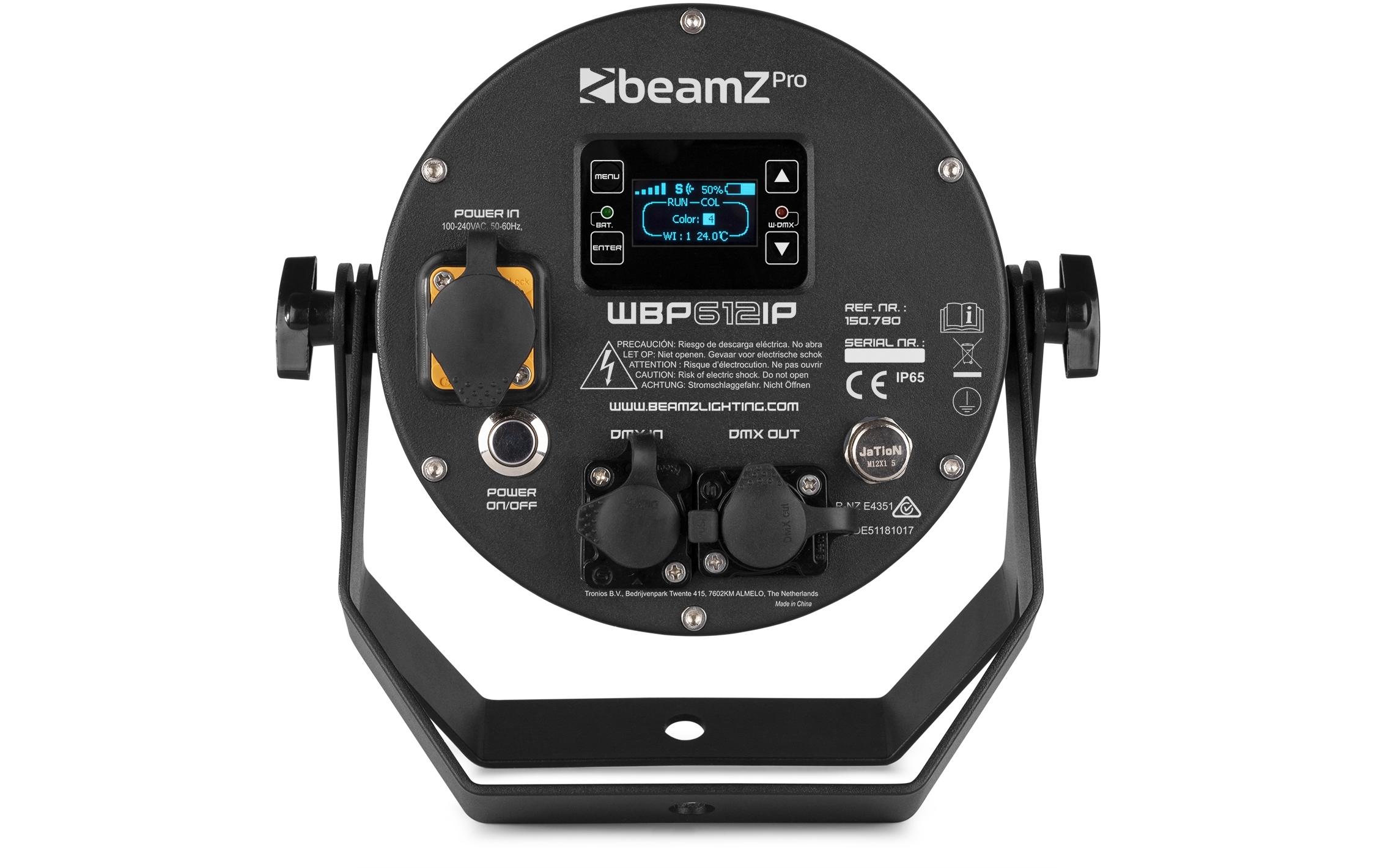 BeamZ Pro Scheinwerfer WBP612IP