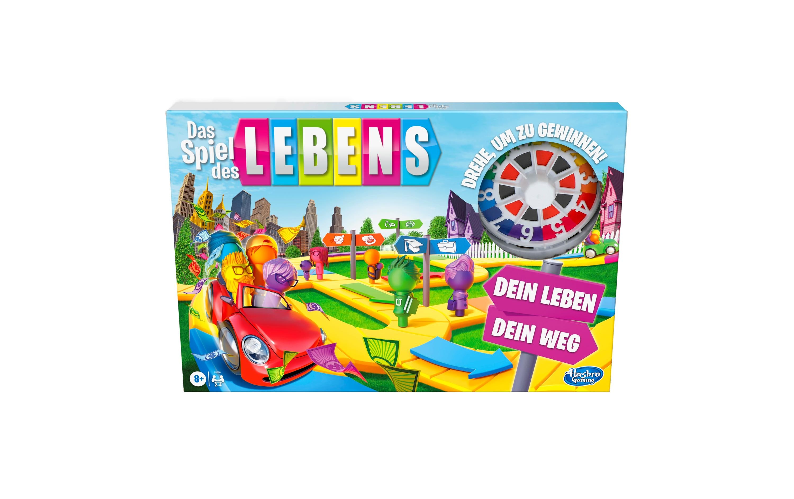 Hasbro Gaming Familienspiel Das Spiel des Lebens