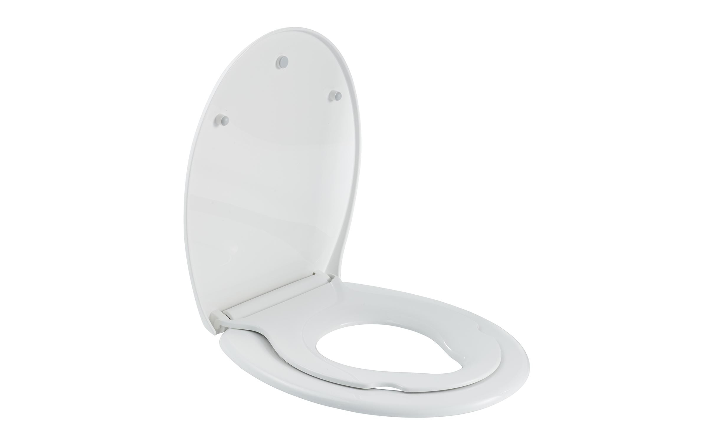 COCON Toilettensitz mit Kindersitzeinlage Weiss