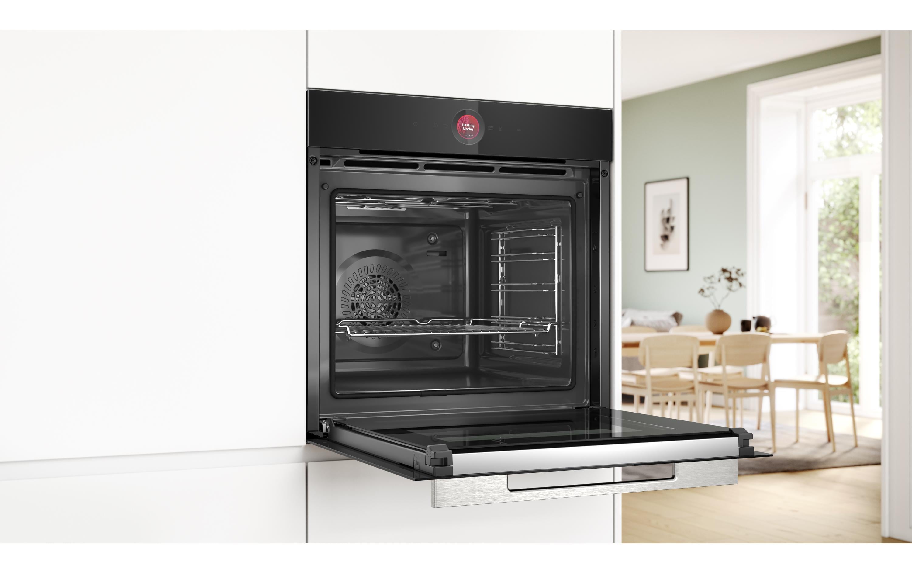 Bosch Einbaubackofen HBG7741B1 Schwarz A+