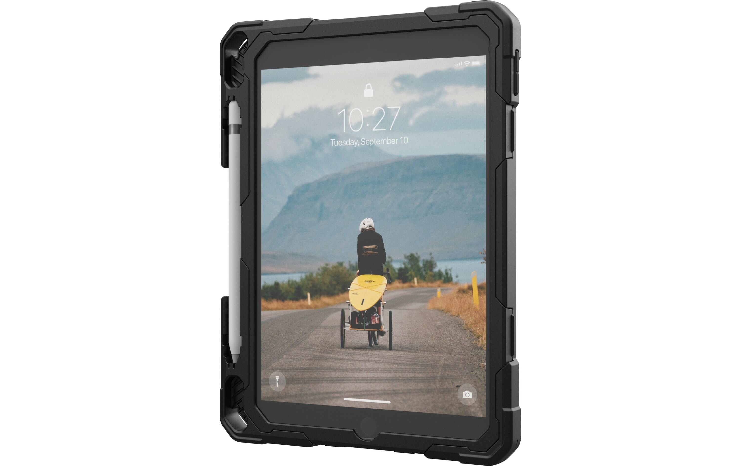 UAG Tablet Back Cover Plasma iPad (7/8/9th Gen.) Ice/Black