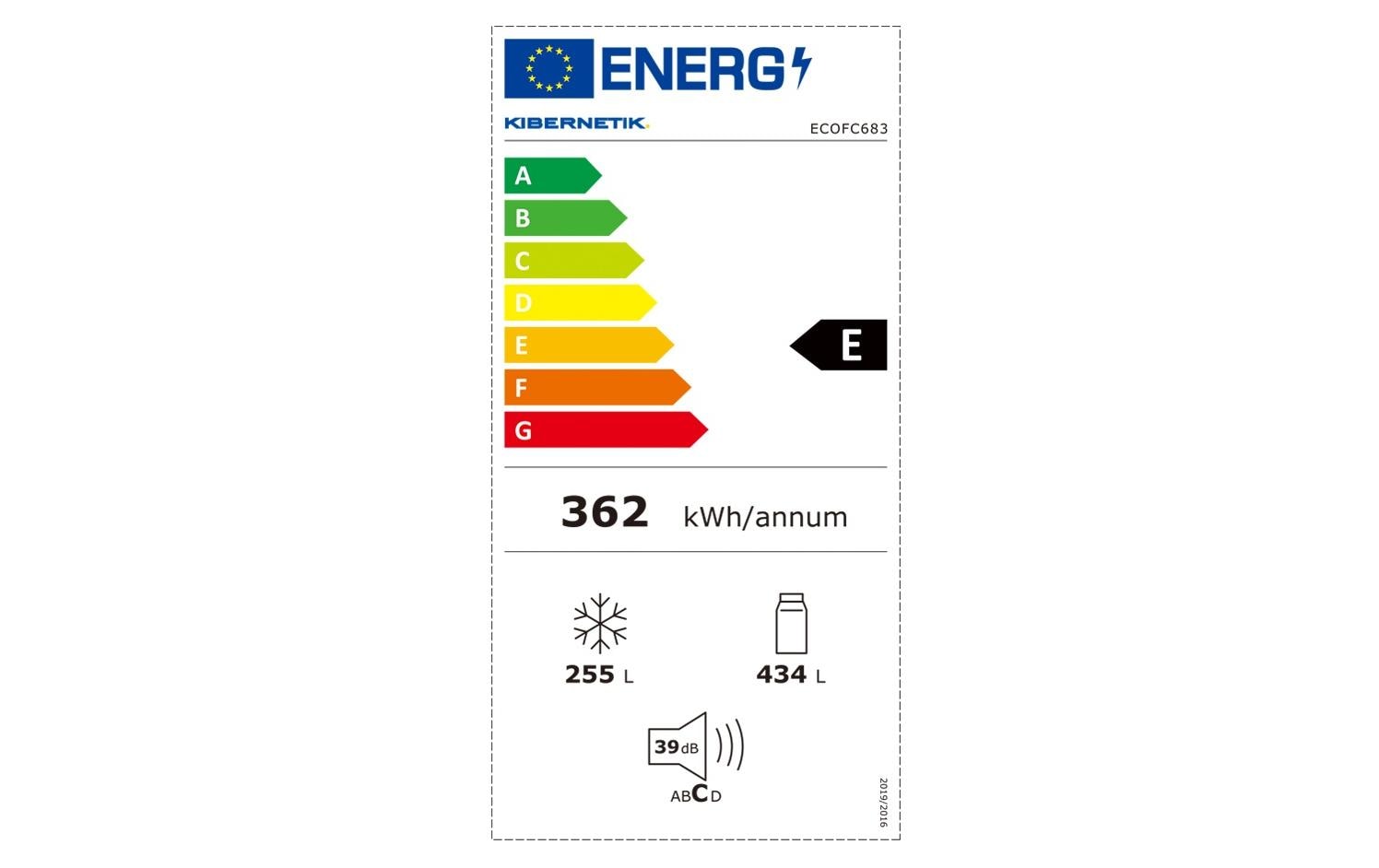 Kibernetik Foodcenter ECOFC683 Dunkelgrau