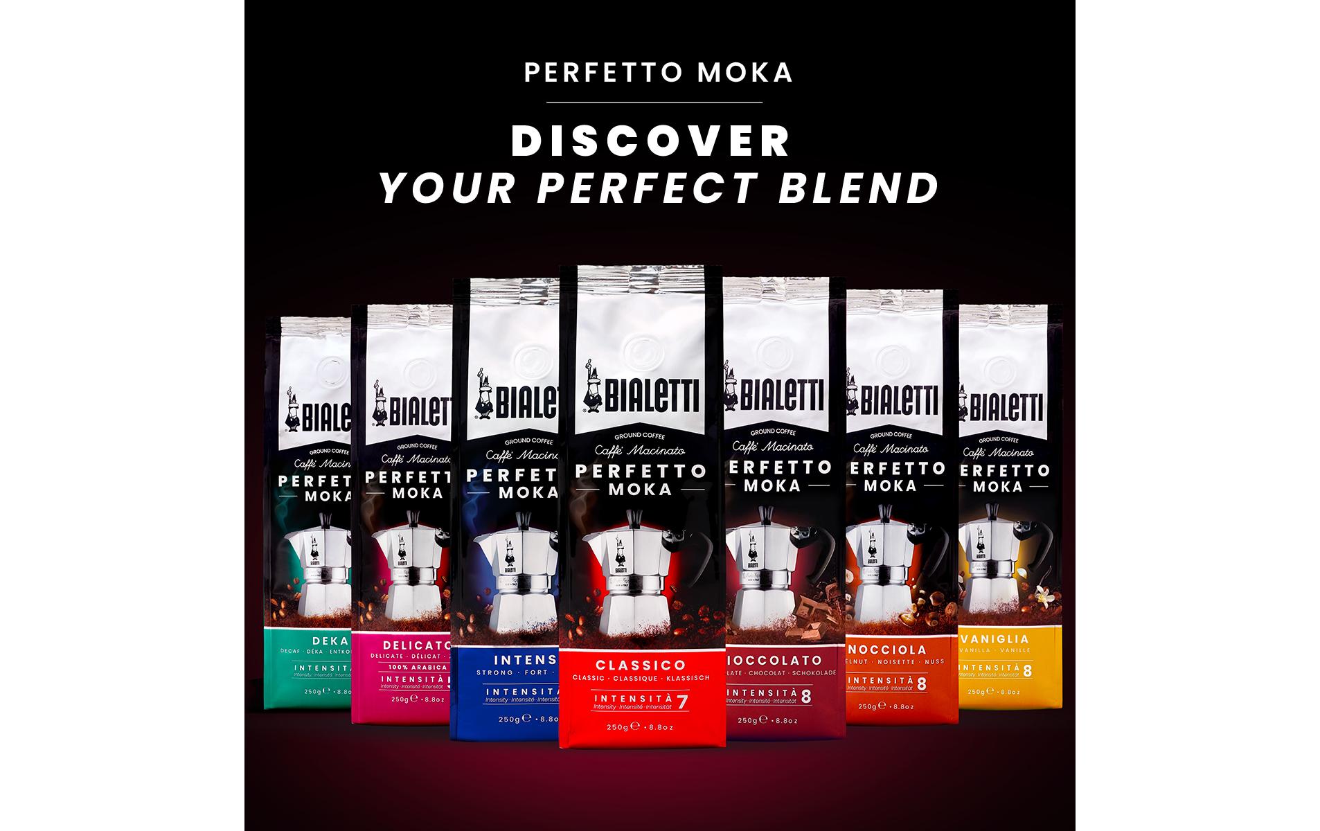 Bialetti Kaffee gemahlen Perfetto Moka Intenso 250 g