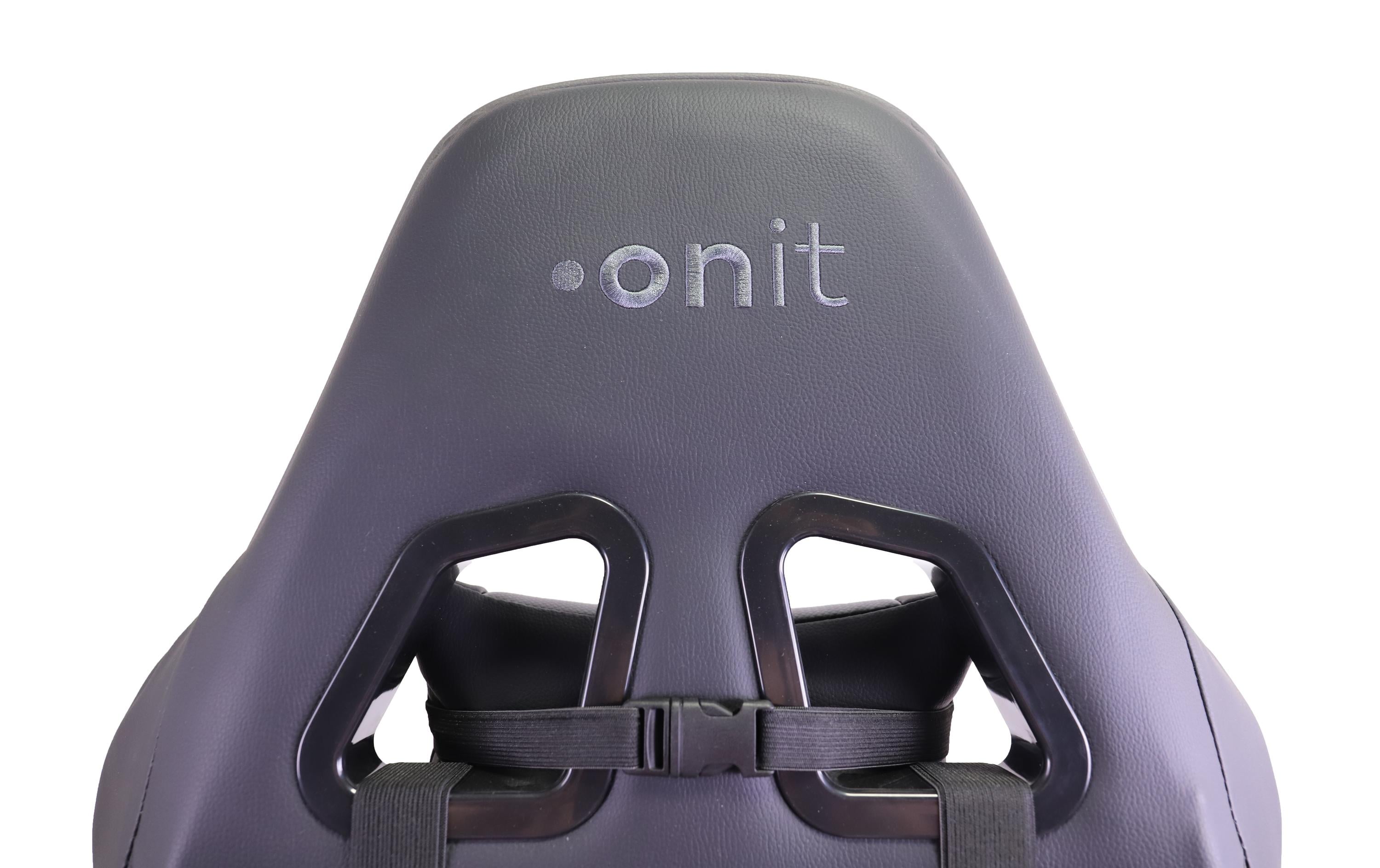 onit Gaming-Stuhl Deepblack Schwarz