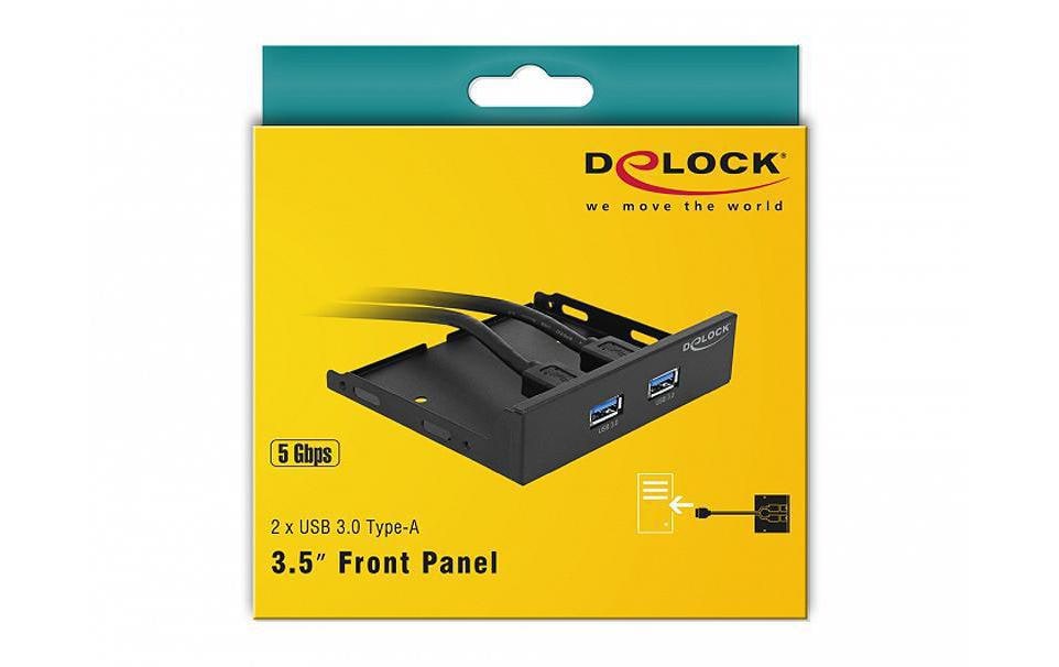 Delock Front Panel 63994 2x USB 3.0 für 3,5-Schacht