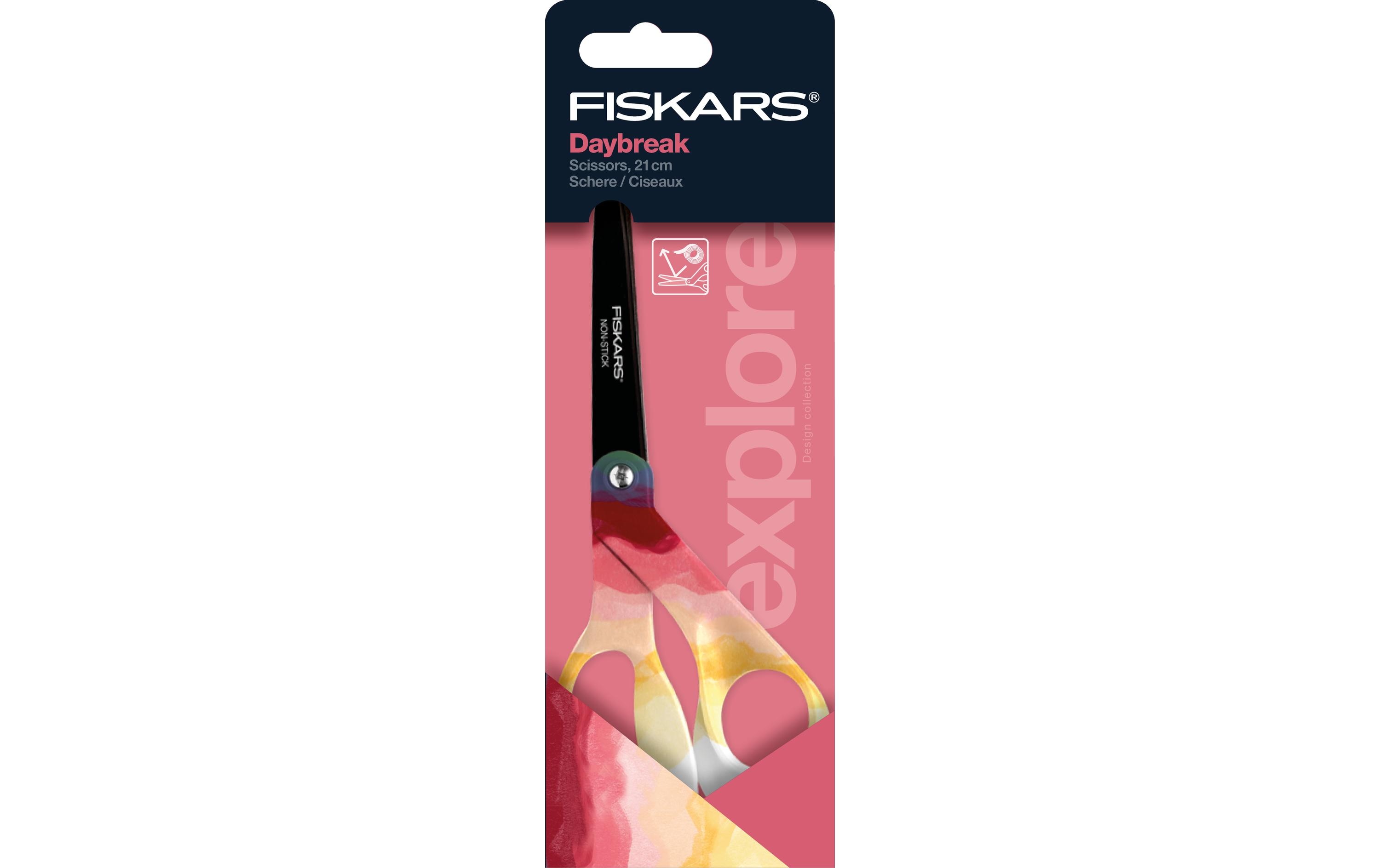 Fiskars Schere Daybreak 21 cm, Rostfreier Stahl, Rechtshänder