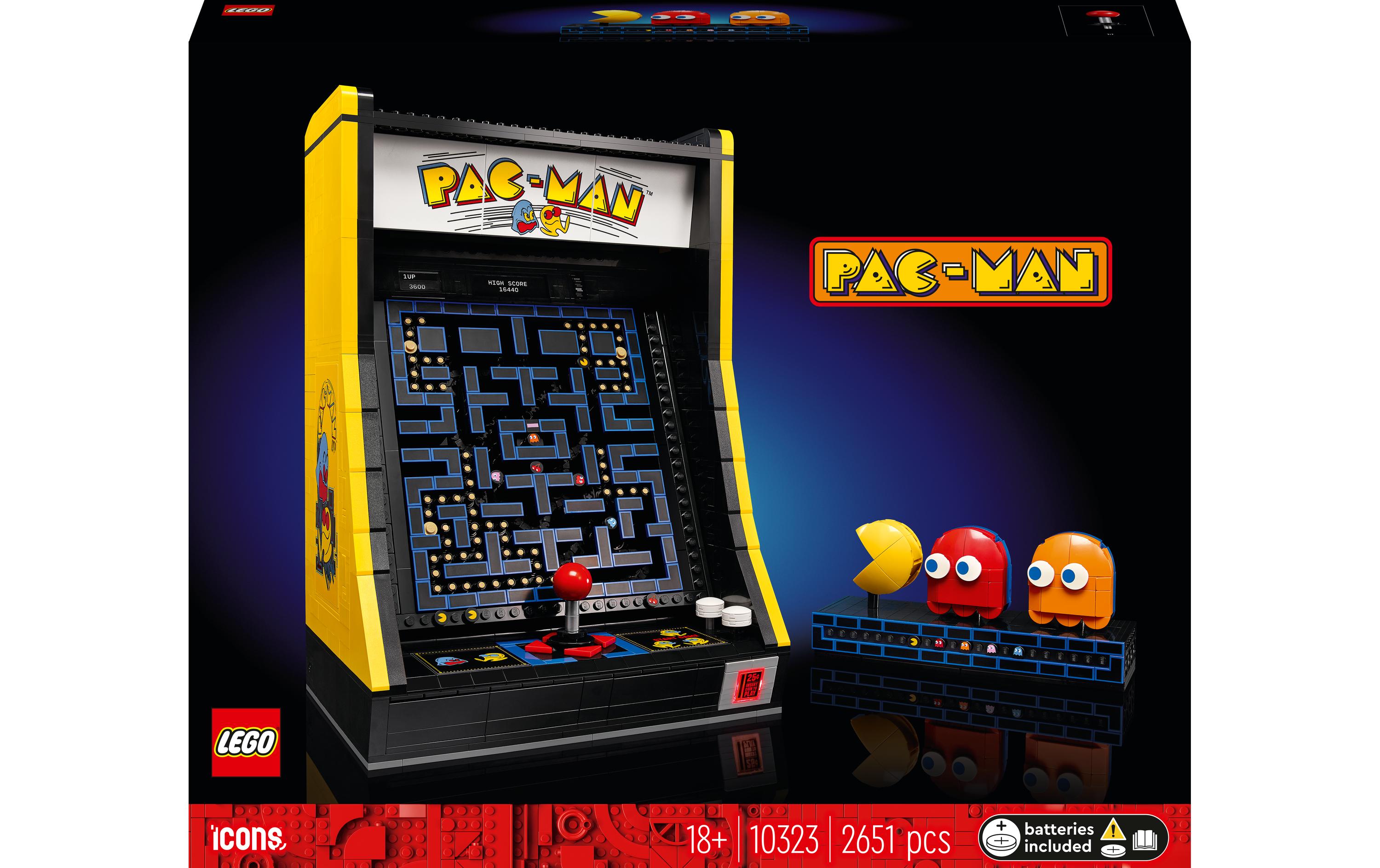 LEGO® Icons PAC-MAN Spielautomat 10323