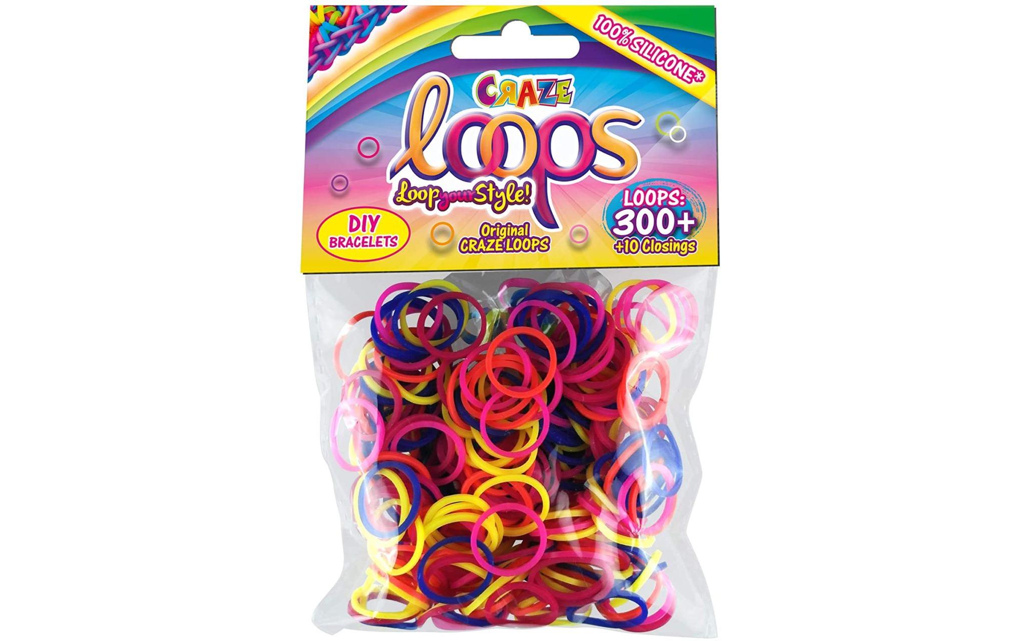 Craze Bastelset Loops Refill Pack - 300 assortiert