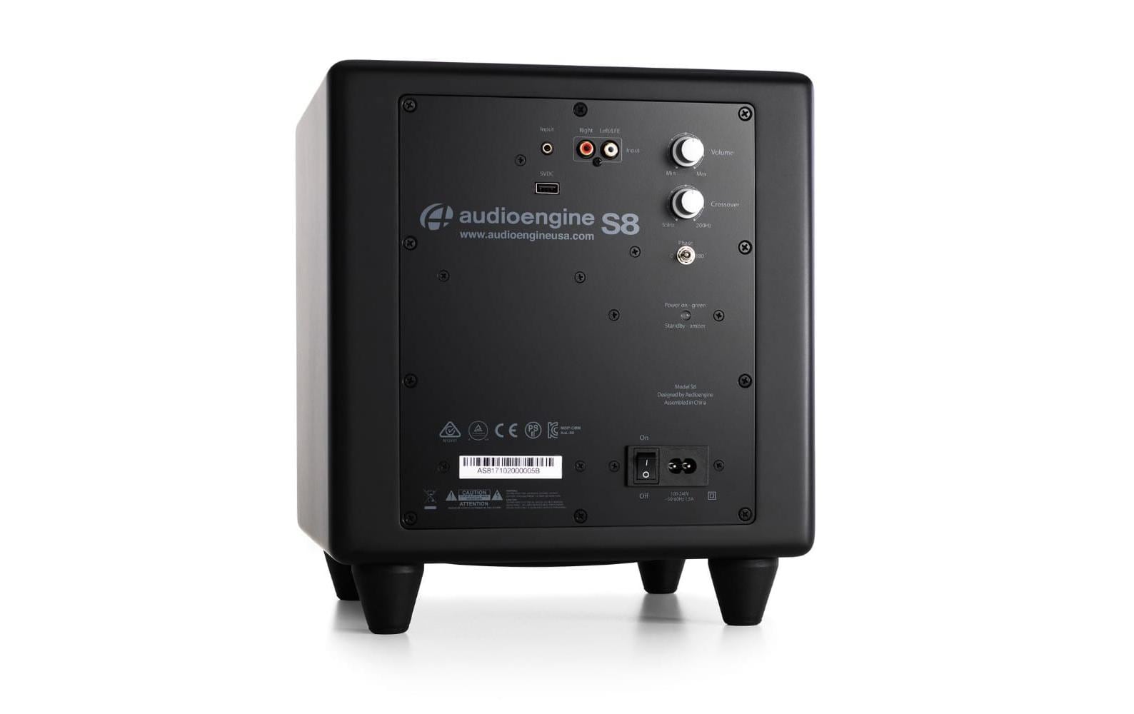 audioengine Subwoofer S8 Schwarz