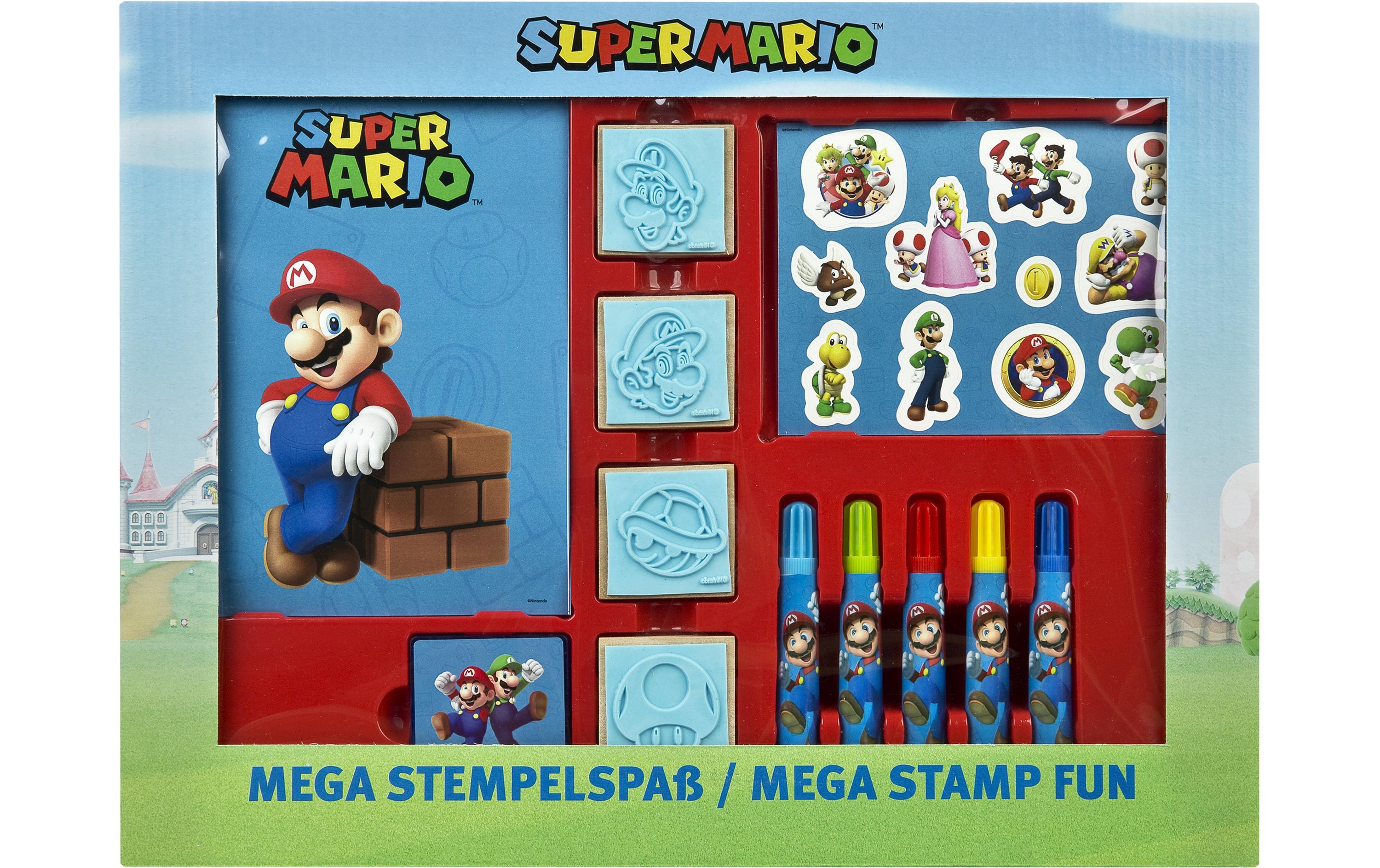 Undercover Stempelset Super Mario, Mehrfarbig