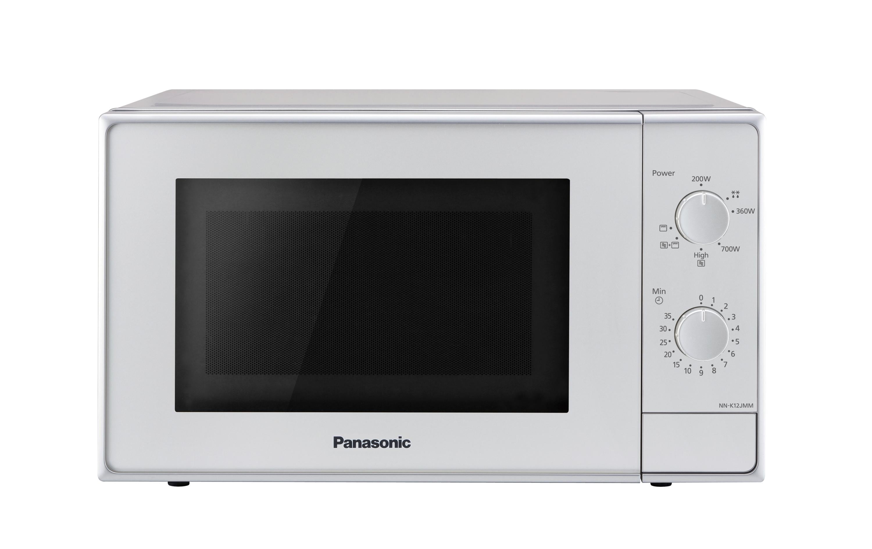 Panasonic Mikrowelle NN-K12JMMWPG Silber