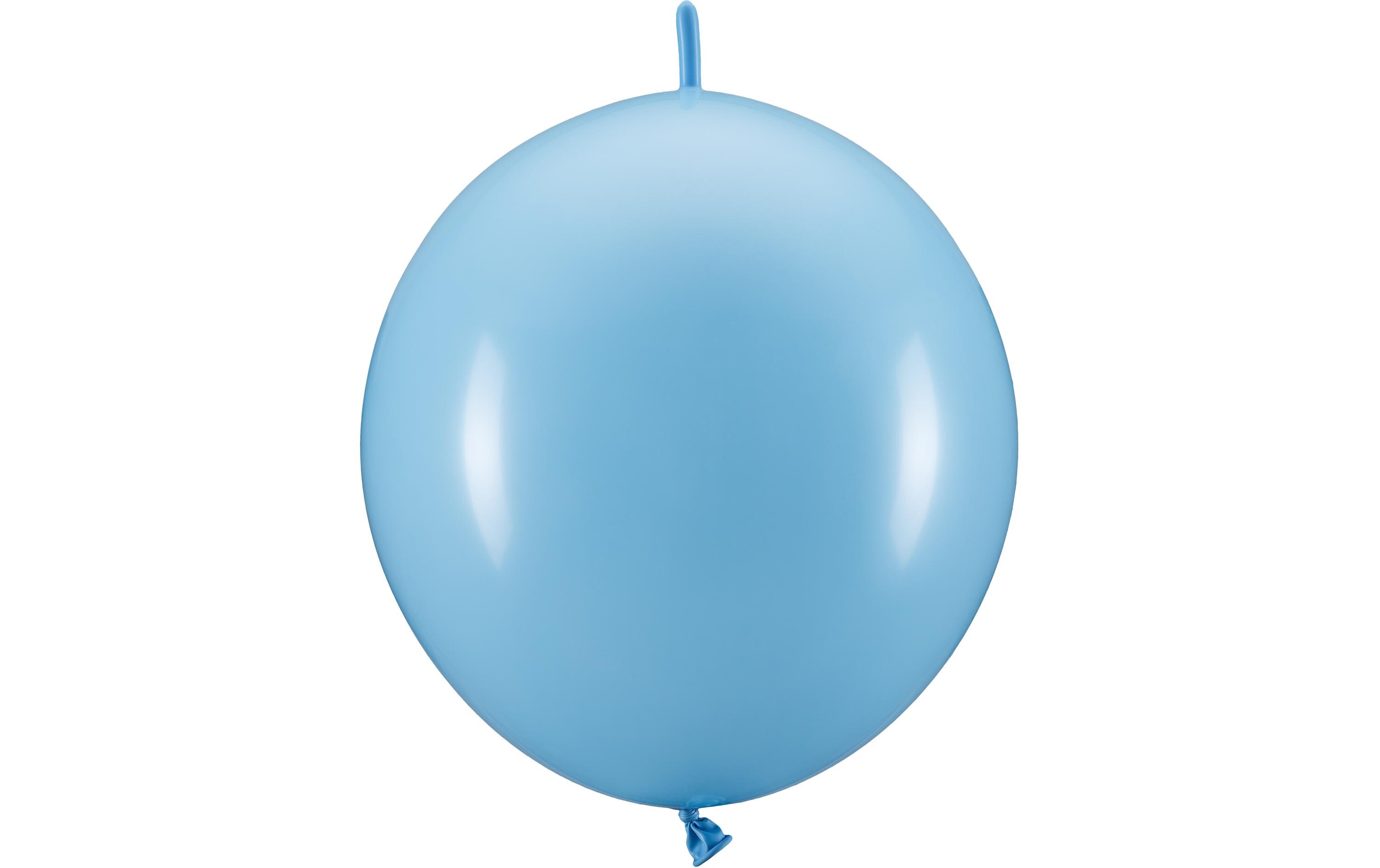 Partydeco Luftballon Hellblau 33 cm, 20 Stück