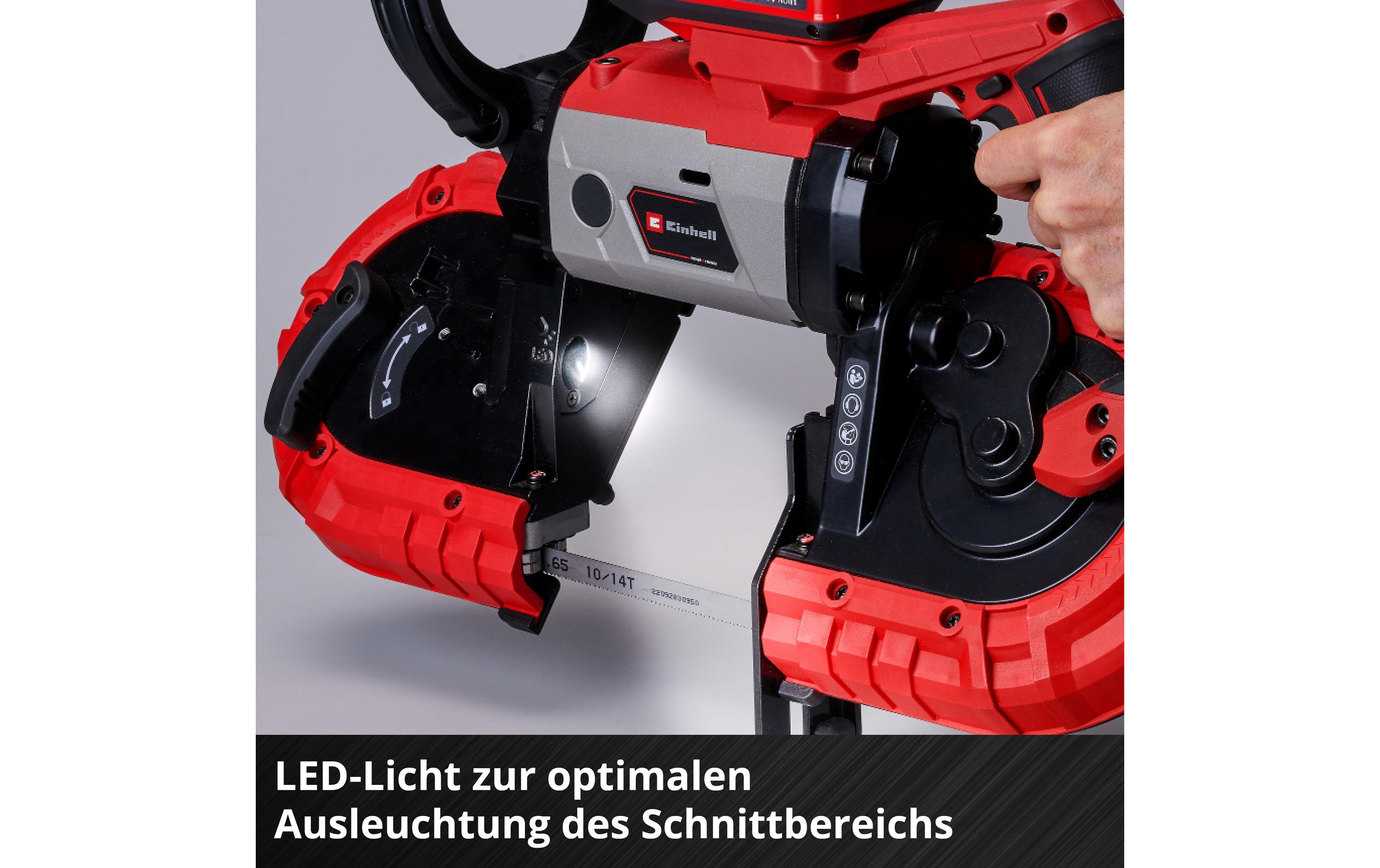 Einhell Akku-Bandsäge TE-MB 18/127 Li-Solo