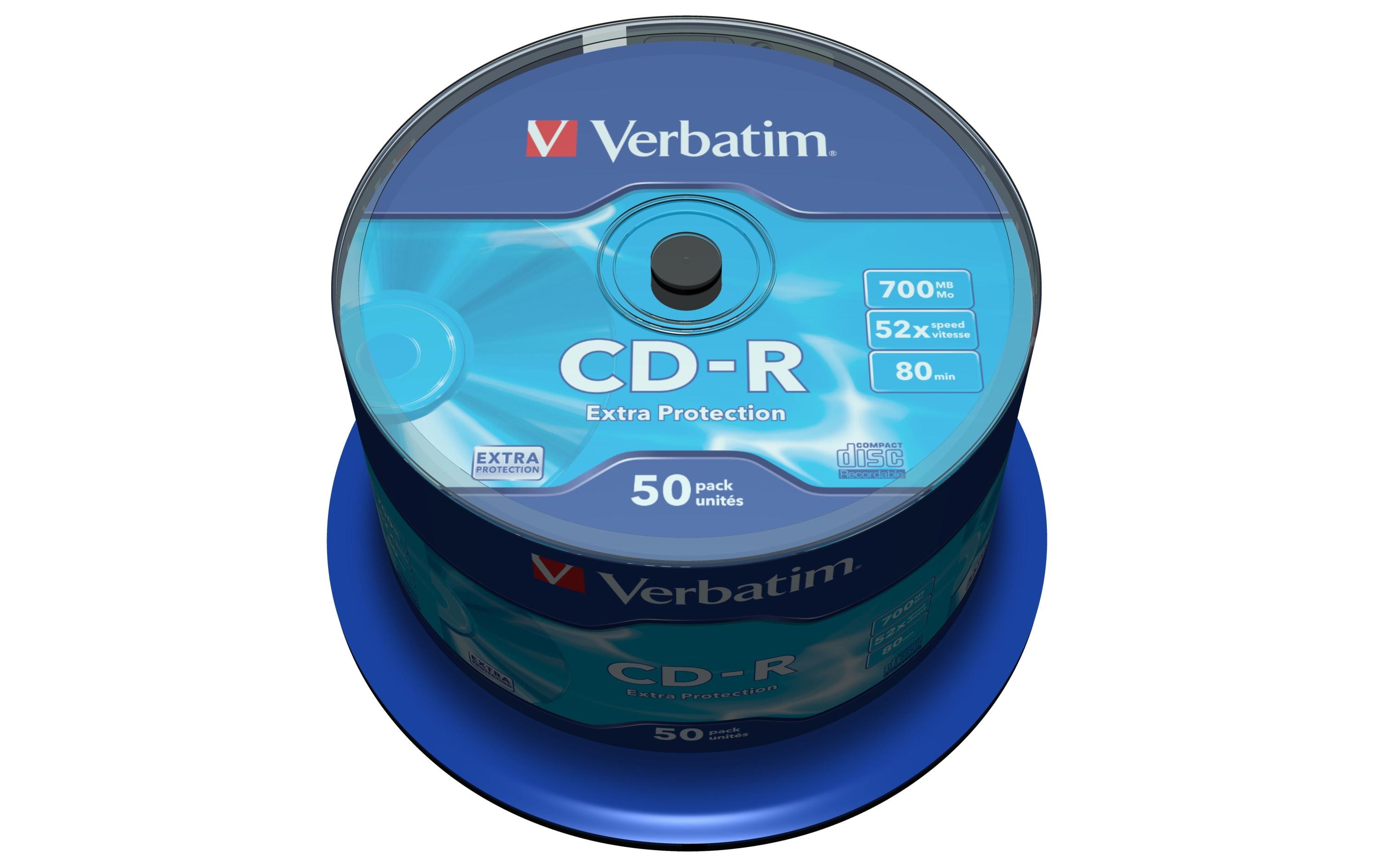 Verbatim CD-R 0.7 GB, Spindel (50 Stück)