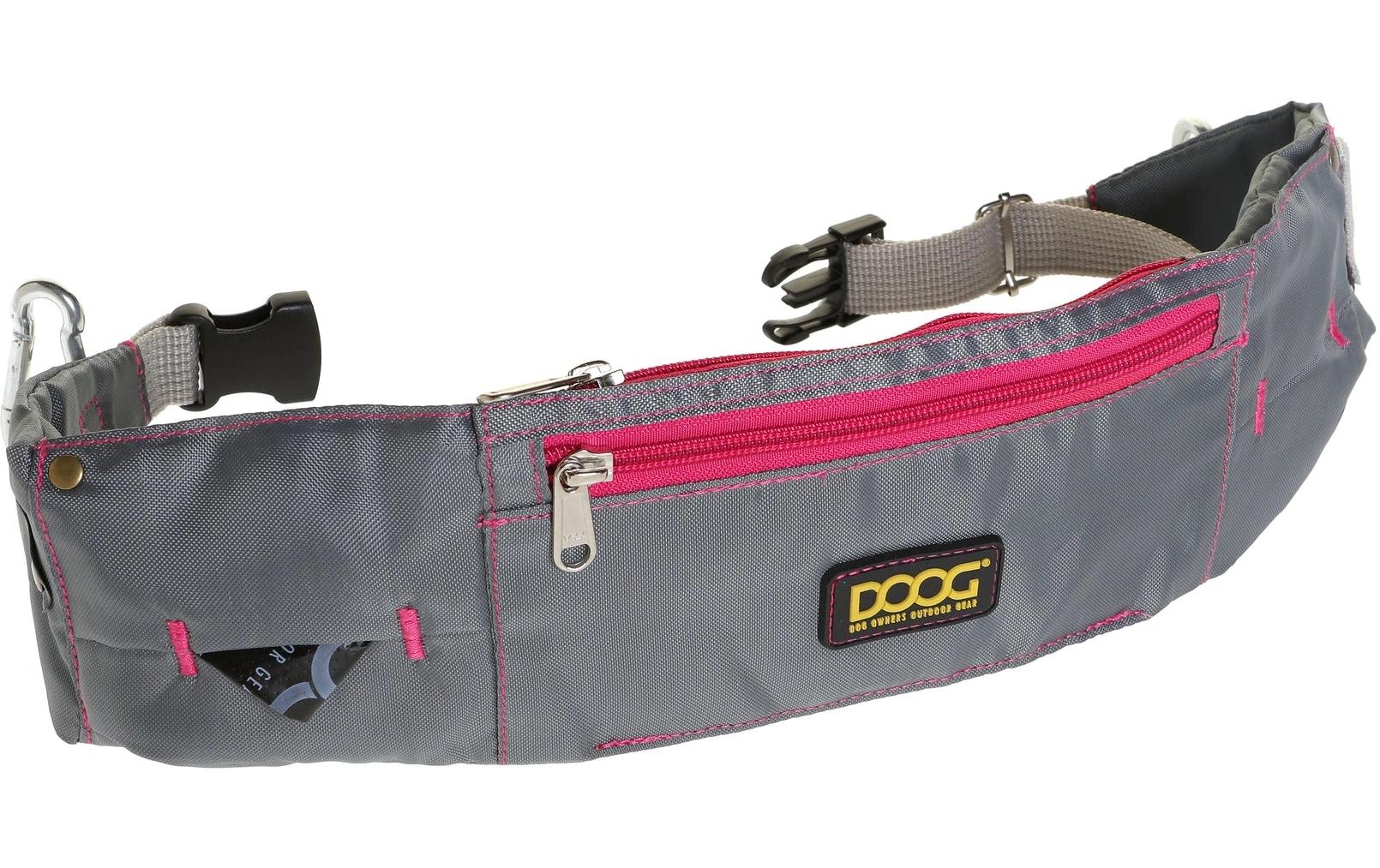 Doog The Walkie Belt Grau / Pink