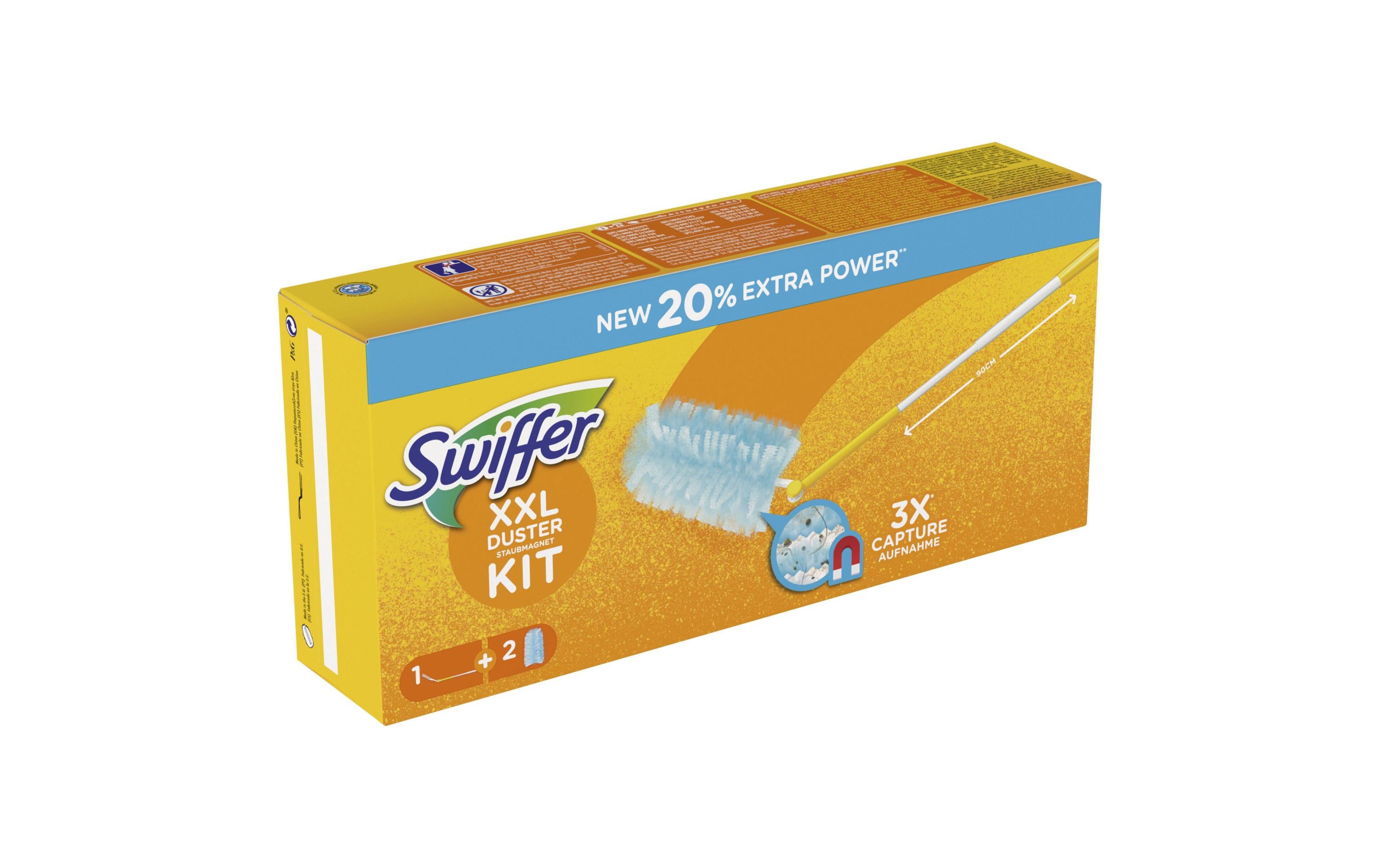 Swiffer Staubmagnet XXL Starterset (Griff + 2 Tücher)