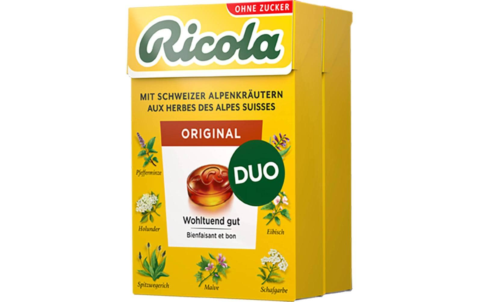 Ricola Bonbons Kräuter Original 2 x 50 g