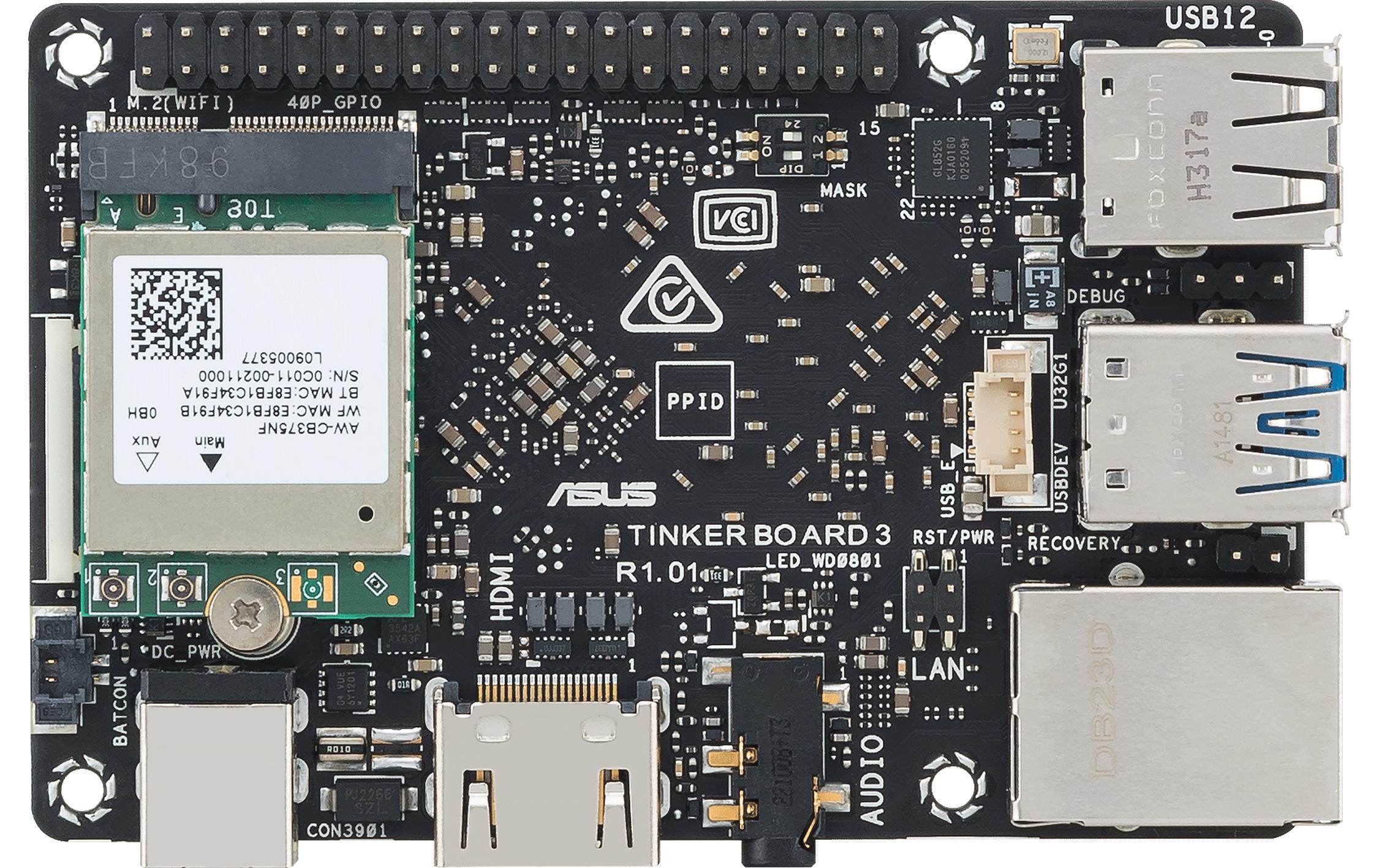 ASUS Entwicklerboard Tinker Board 3