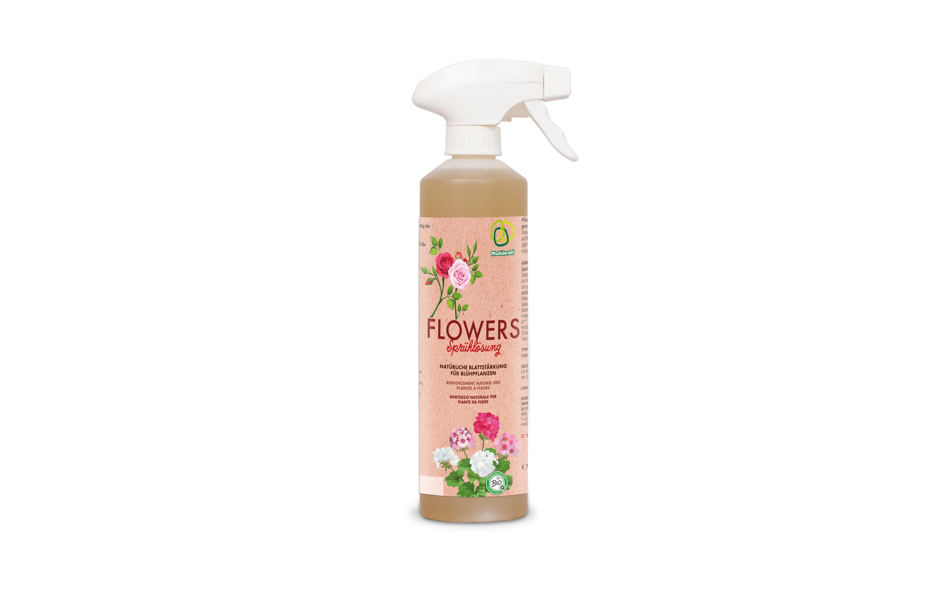 Multikraft Sprühlösung Multikraft Flowers, 0.5 l