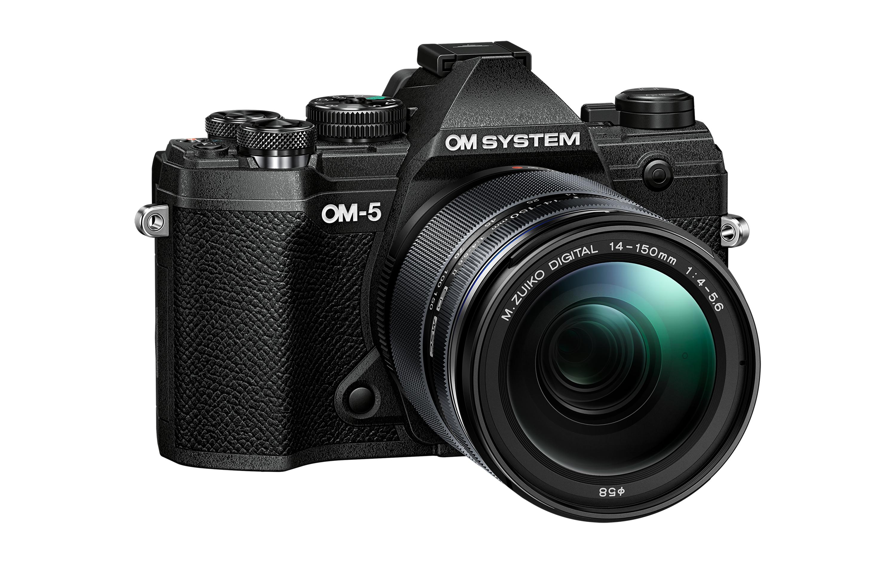 OM-System Fotokamera OM-5 M.Zuiko ED 14-150 mm F/4-5.6 II Schwarz