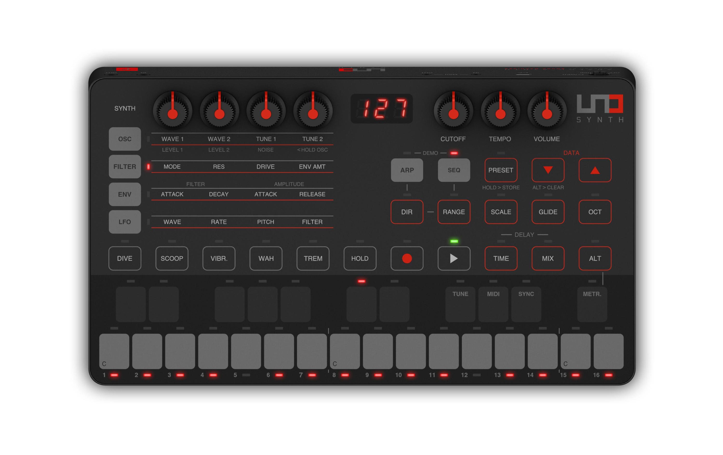 IK Multimedia Synthesizer UNO Synth