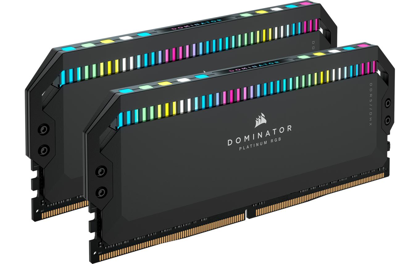 Corsair DDR5-RAM Dominator Platinum RGB 6000 MHz 2x 32 GB